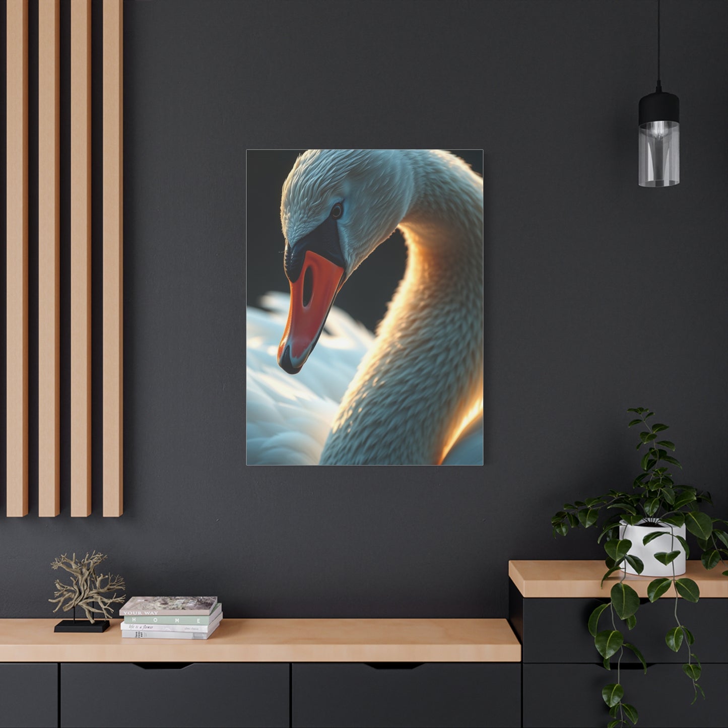 Supreme Swan Art Collection Wall Art & Canvas Print