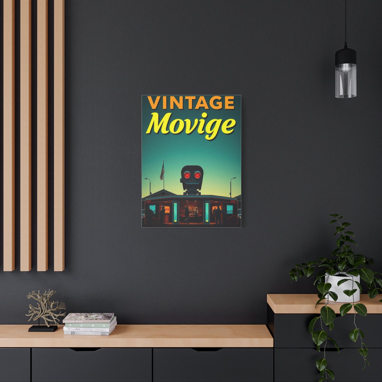 Elite Vintage Movie Posters Art Vision Wall Art & Canvas Print