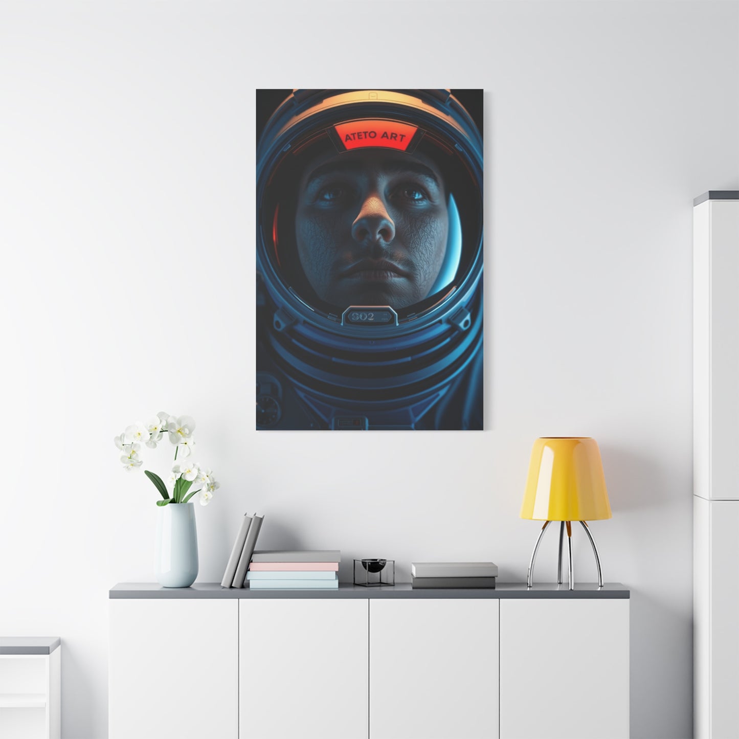 Stellar Navigator Tableau Wall Art & Canvas Print