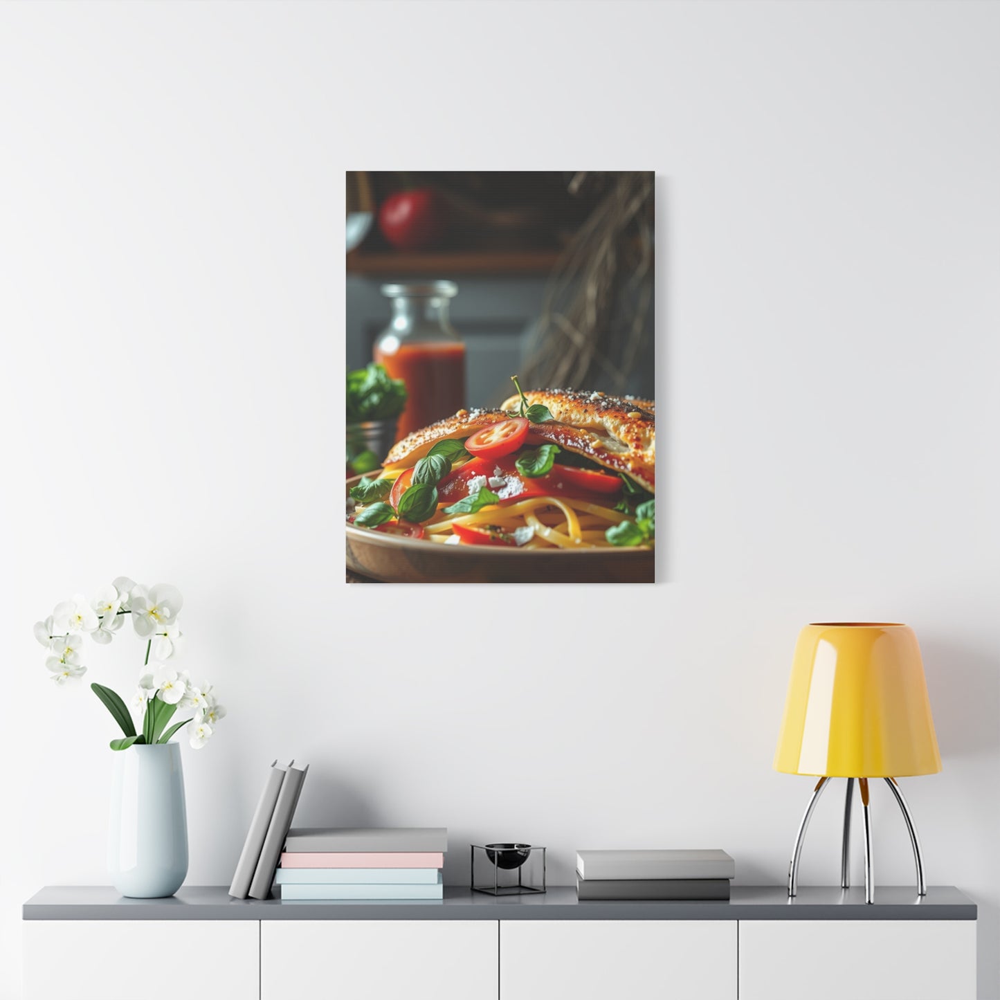Vision Italian Food Art Art Wall Art & Canvas Print
