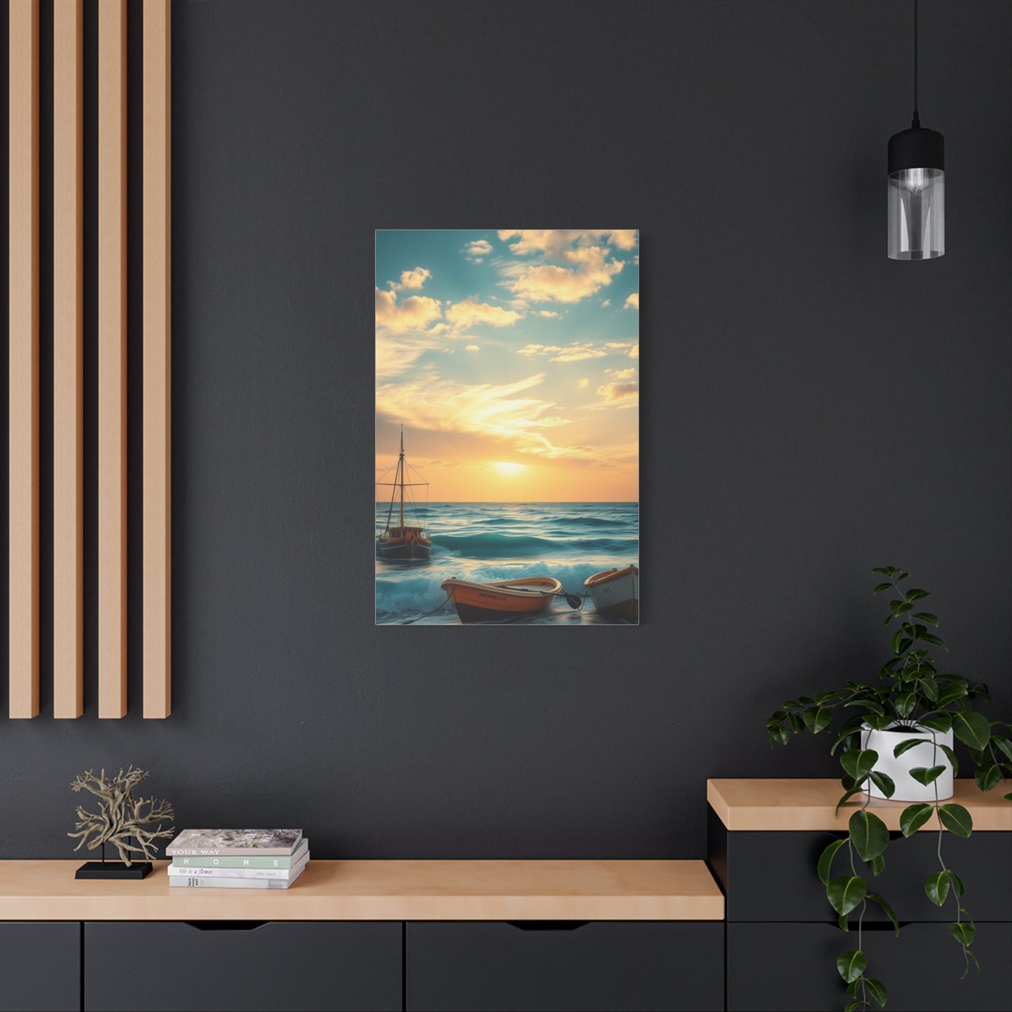 Modern Shores Opulence Wall Art & Canvas Print