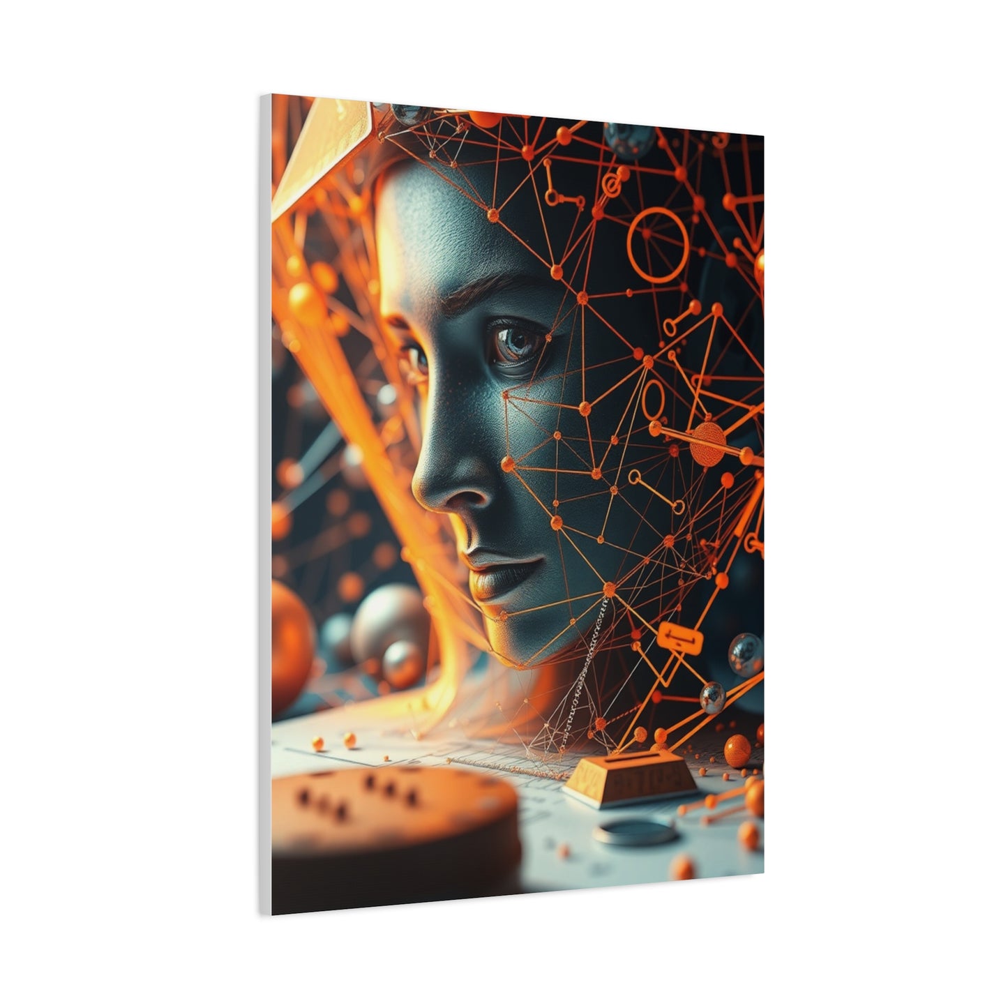 Vision Mathematics Art Art Wall Art & Canvas Print