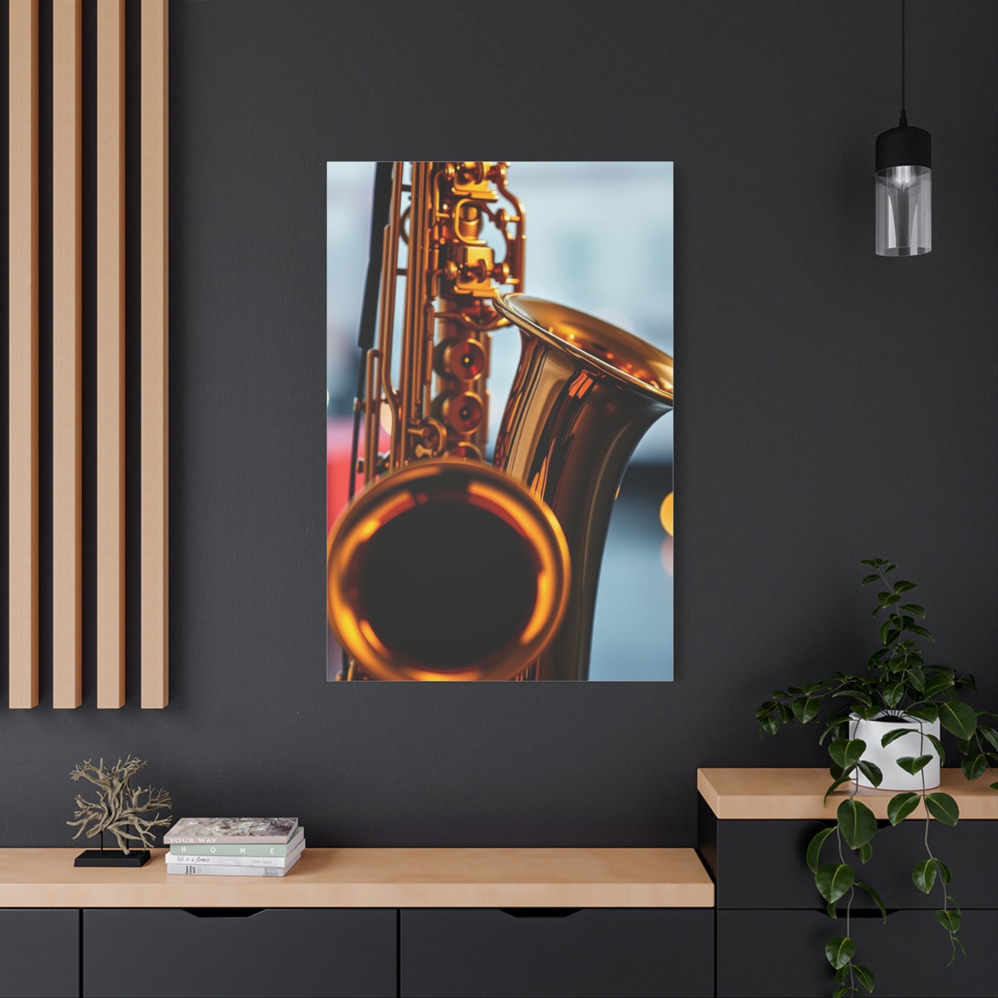 Saxophone Art Supreme Gallery Wall Art & Canvas Print