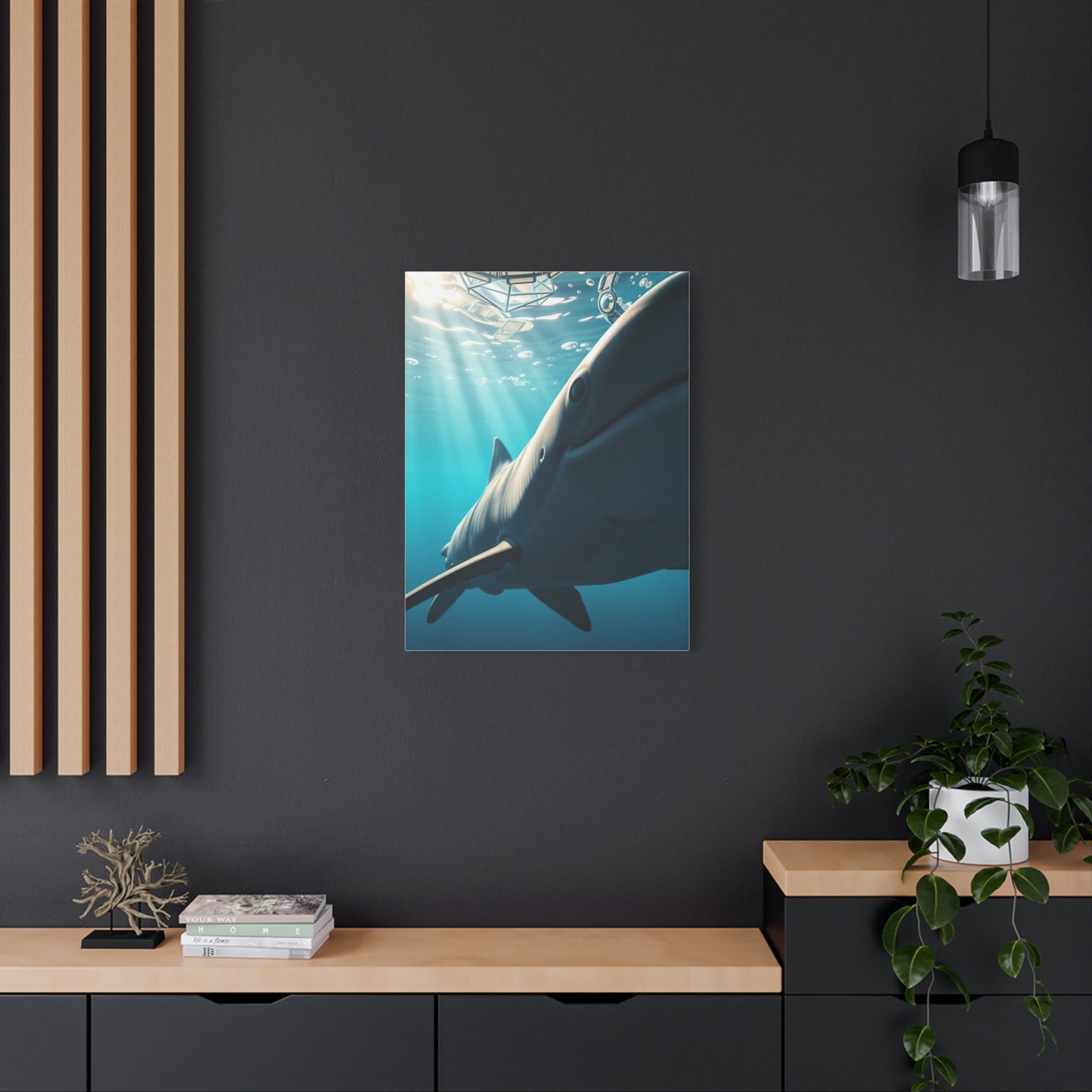 Whale Shark Art Supreme Gallery Wall Art & Canvas Print