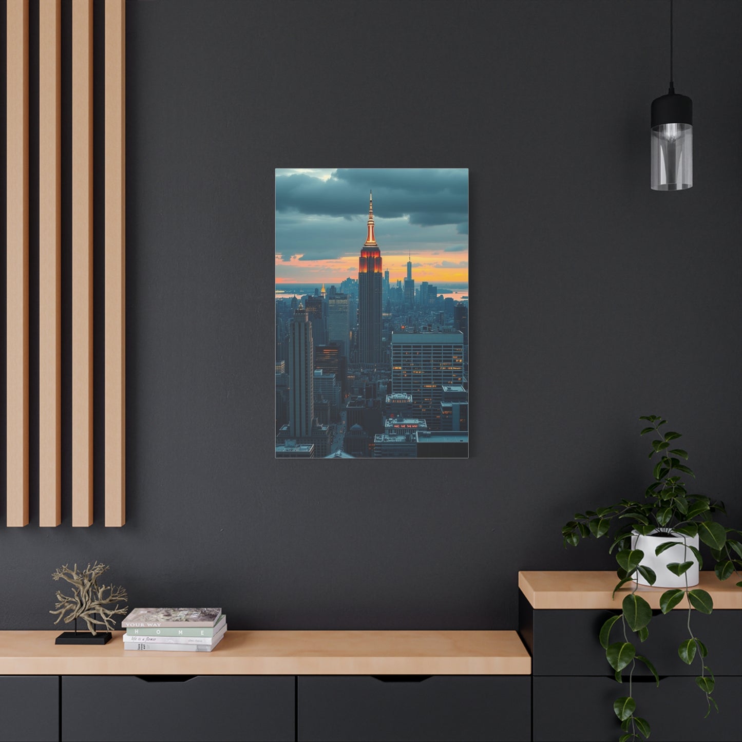 Supreme NYC Skyline Art Collection Wall Art & Canvas Print