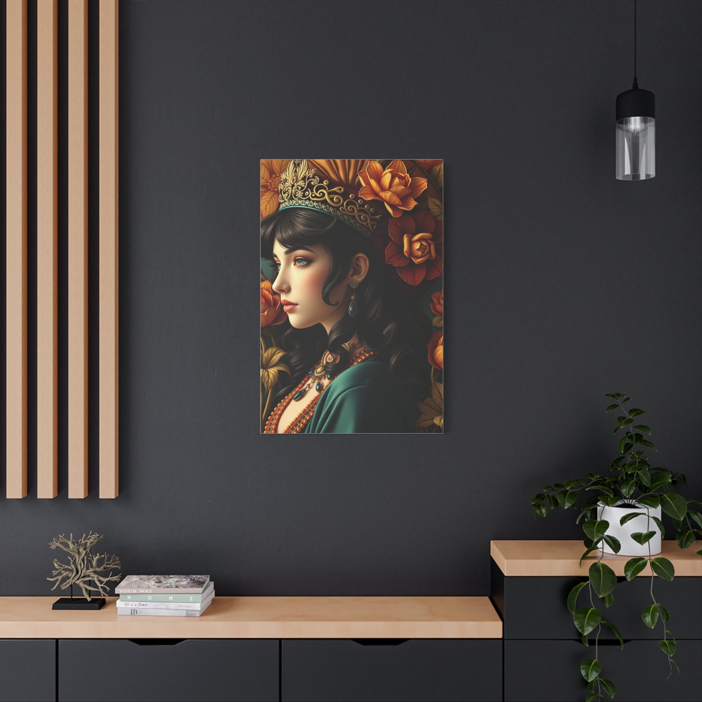 Opulent Fresco Masterpiece Wall Art & Canvas Print