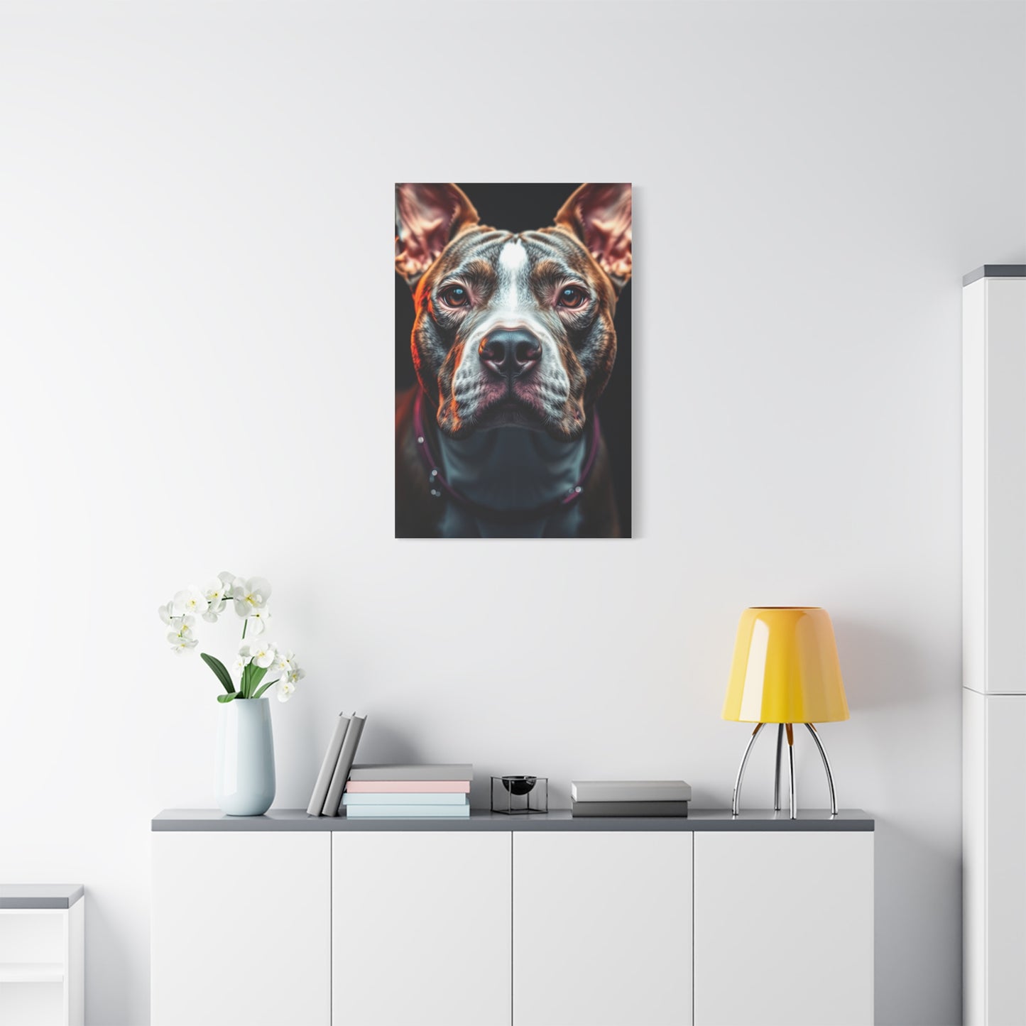 Collection Pit Bull Art Art Wall Art & Canvas Print