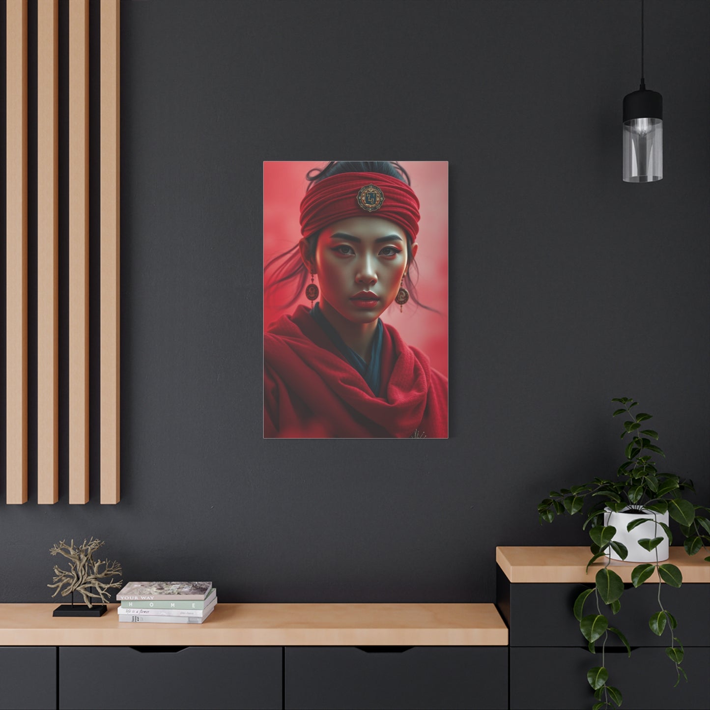 Roseate Allure Painting Wall Art & Canvas Print