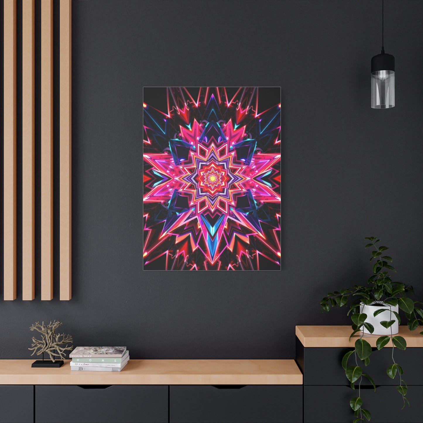 Ethereal Geometric Harmony Wall Art & Canvas Print