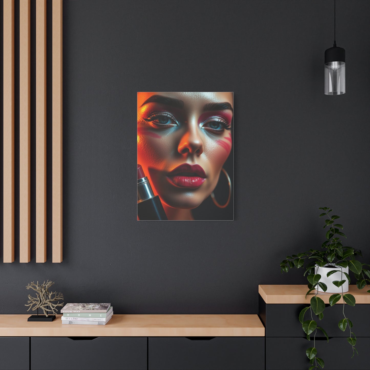 Makeup & Cosmetics Art Refined Canvas Wall Art & Canvas Print