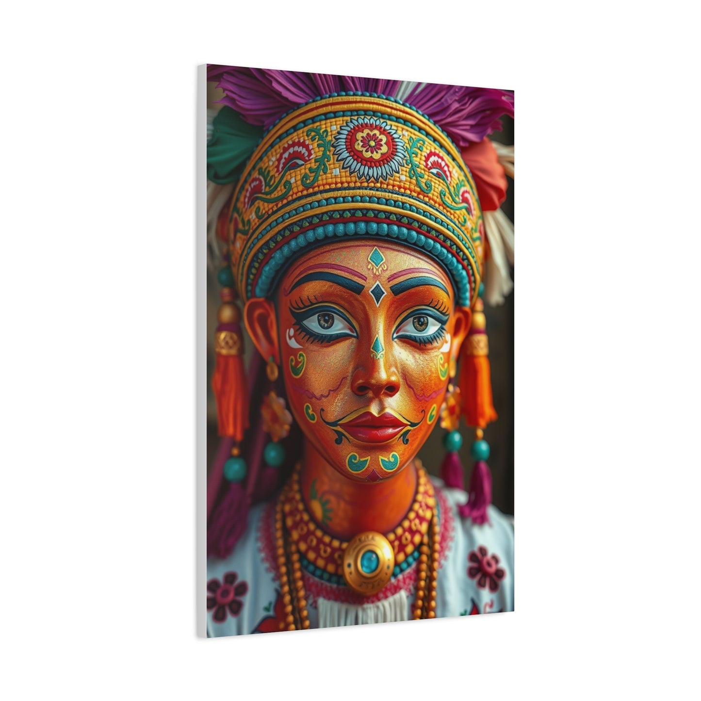 Elite Folk Art Vision Wall Art & Canvas Print