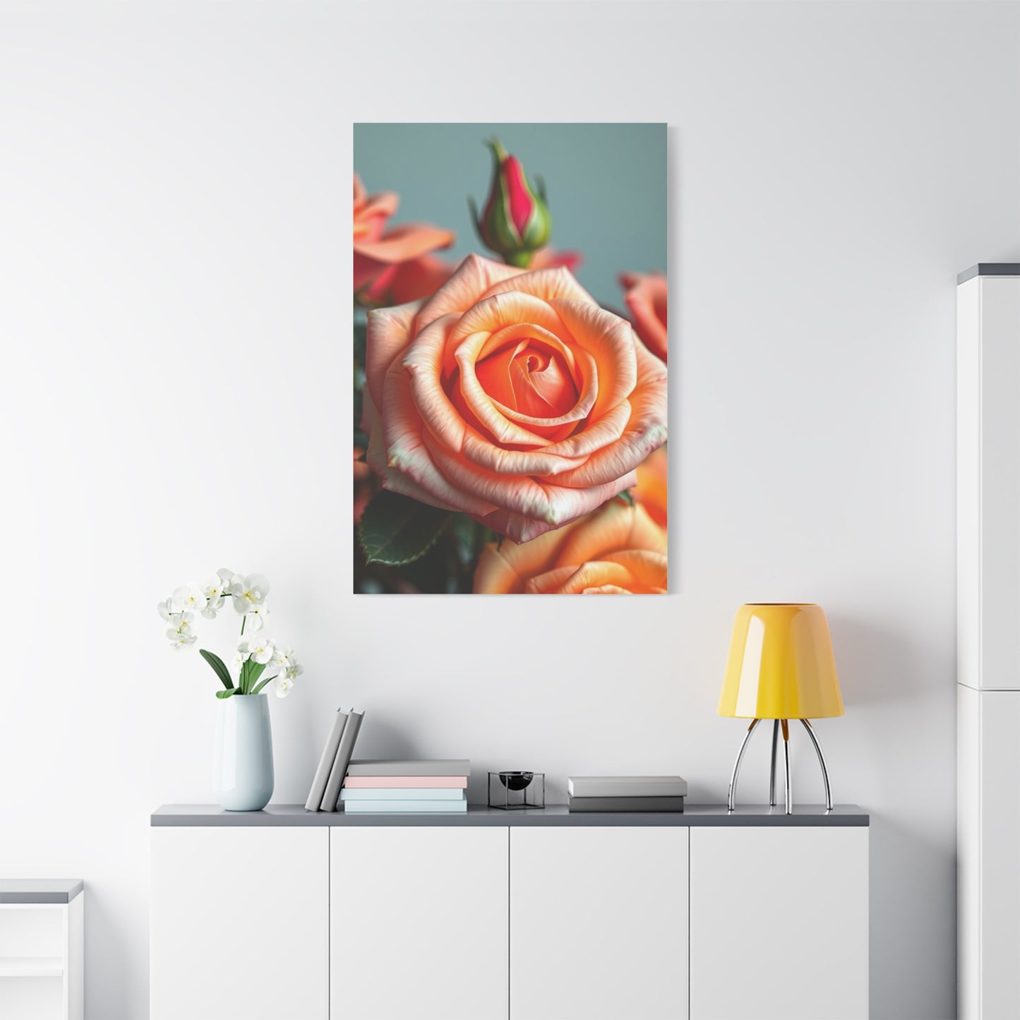 Masterpiece Rose Flower Art Vision Wall Art & Canvas Print
