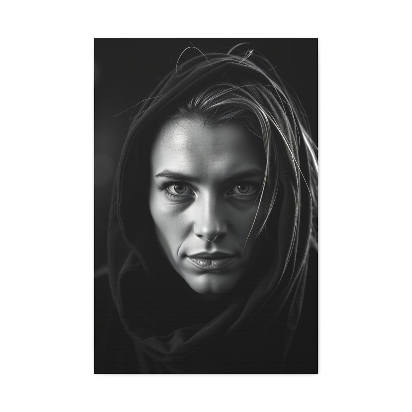 Bespoke Ebony Ivory Tableau Wall Art & Canvas Print