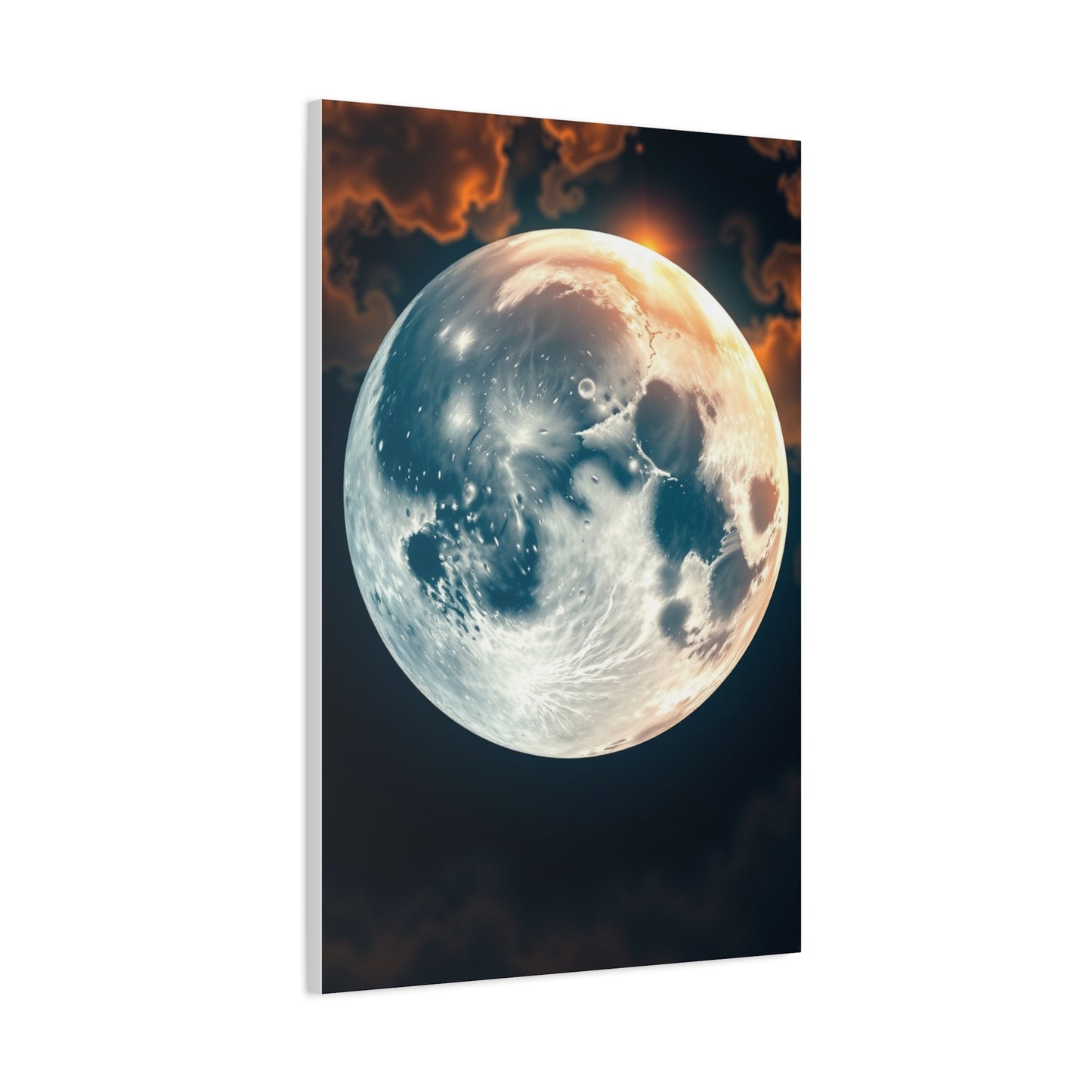Moonlit Tranquility Canvas Wall Art & Canvas Print