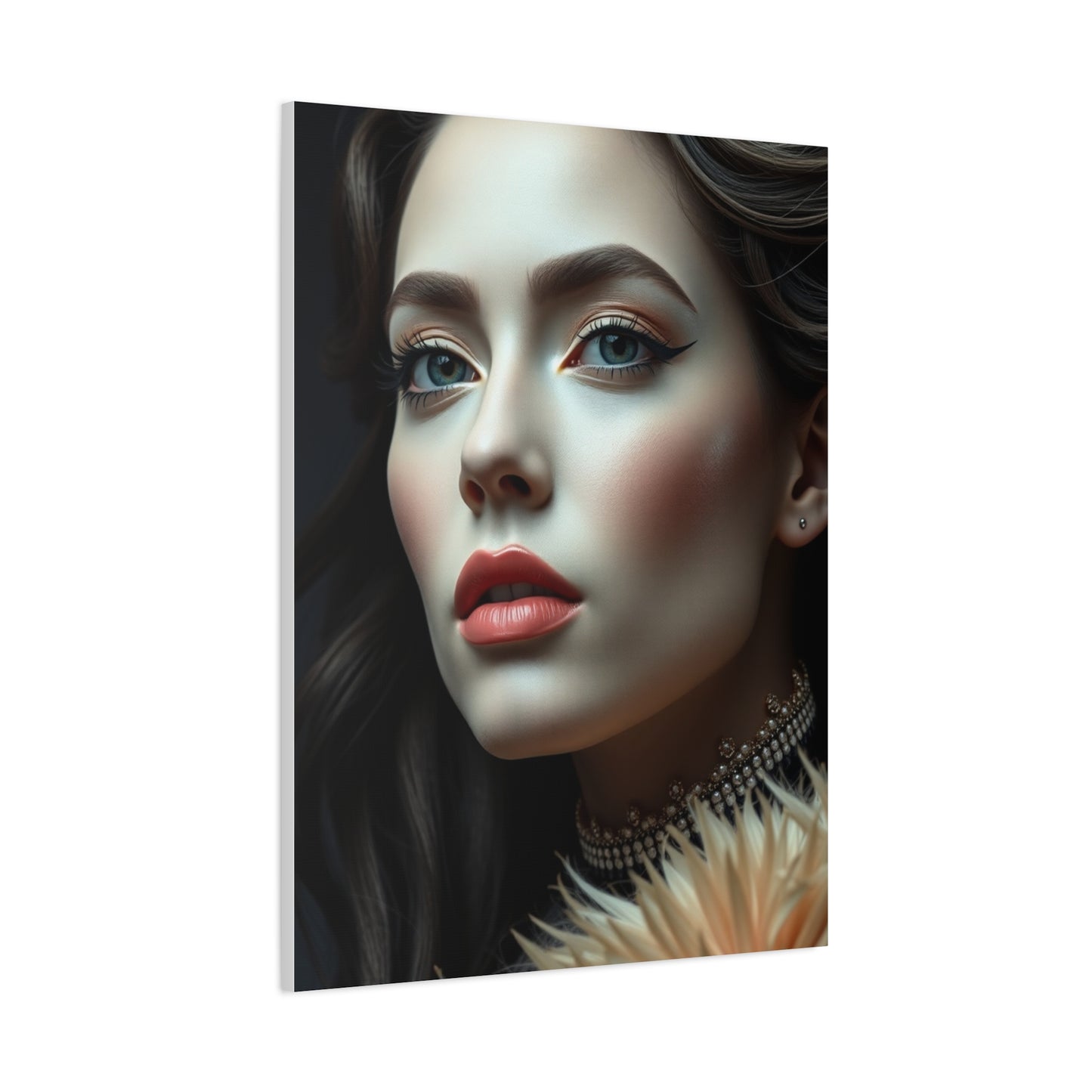 Black & Beige Art Refined Canvas Wall Art & Canvas Print