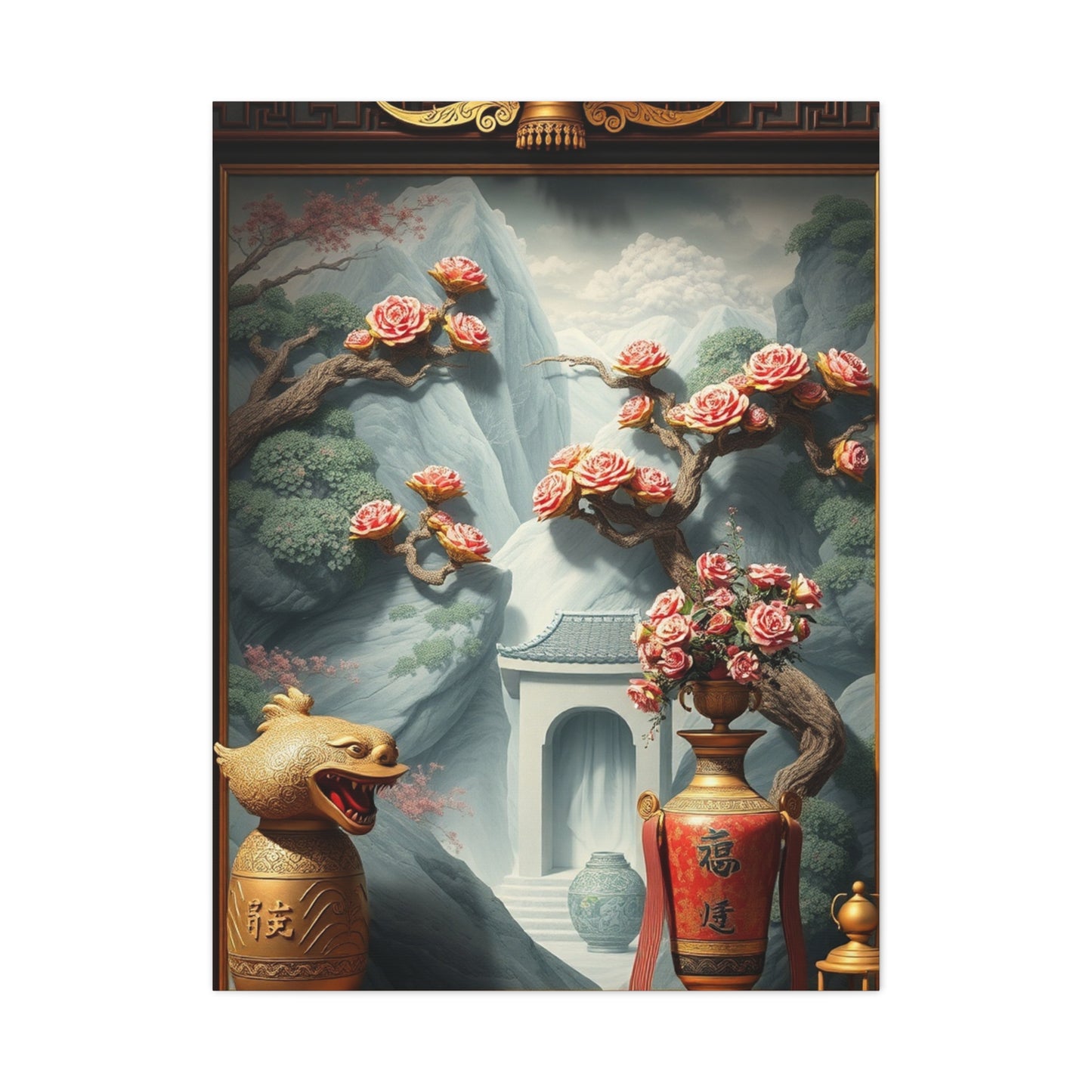 Elite Chinese Decor Art Vision Wall Art & Canvas Print