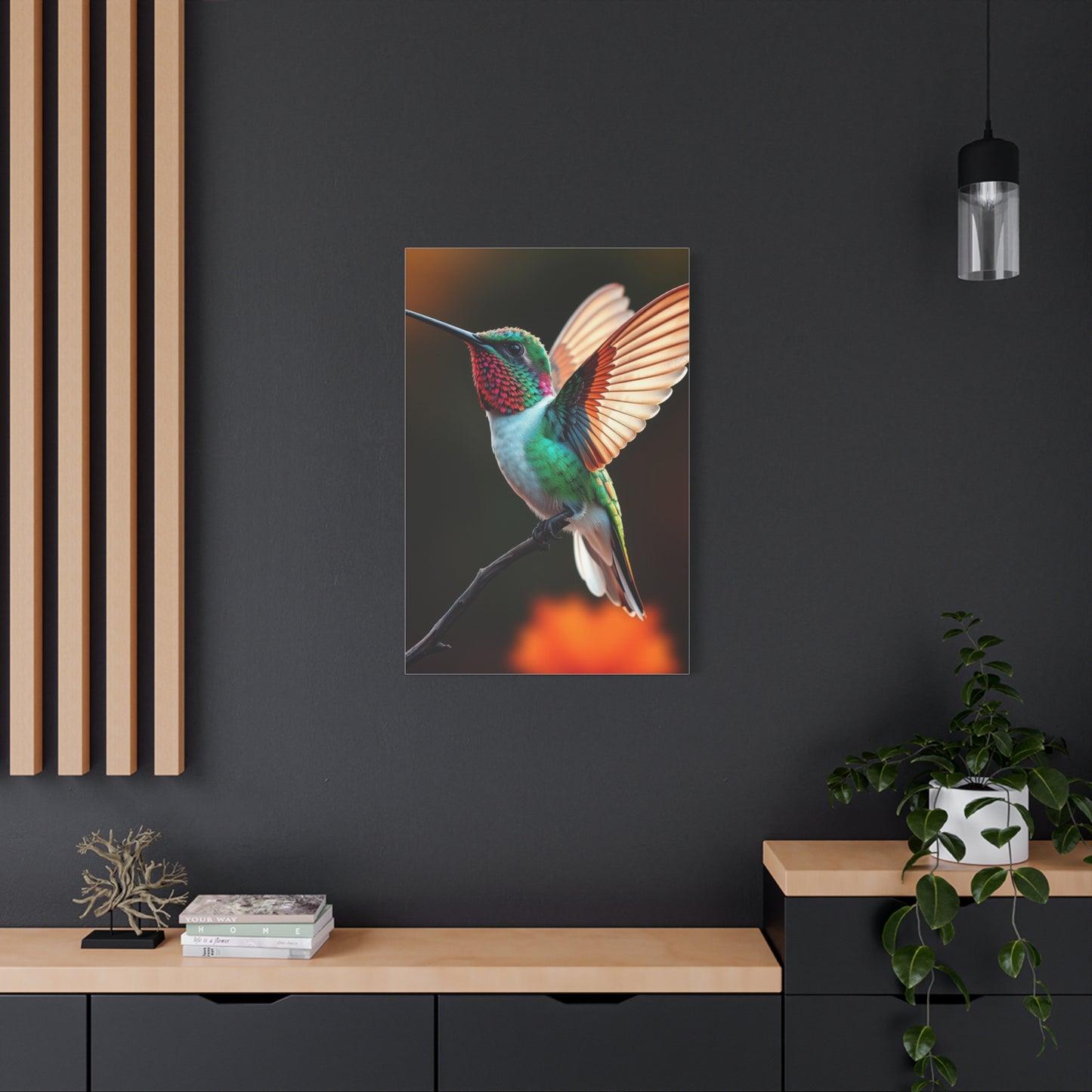 Humming Bird Art Luxury Canvas Wall Art & Canvas Print