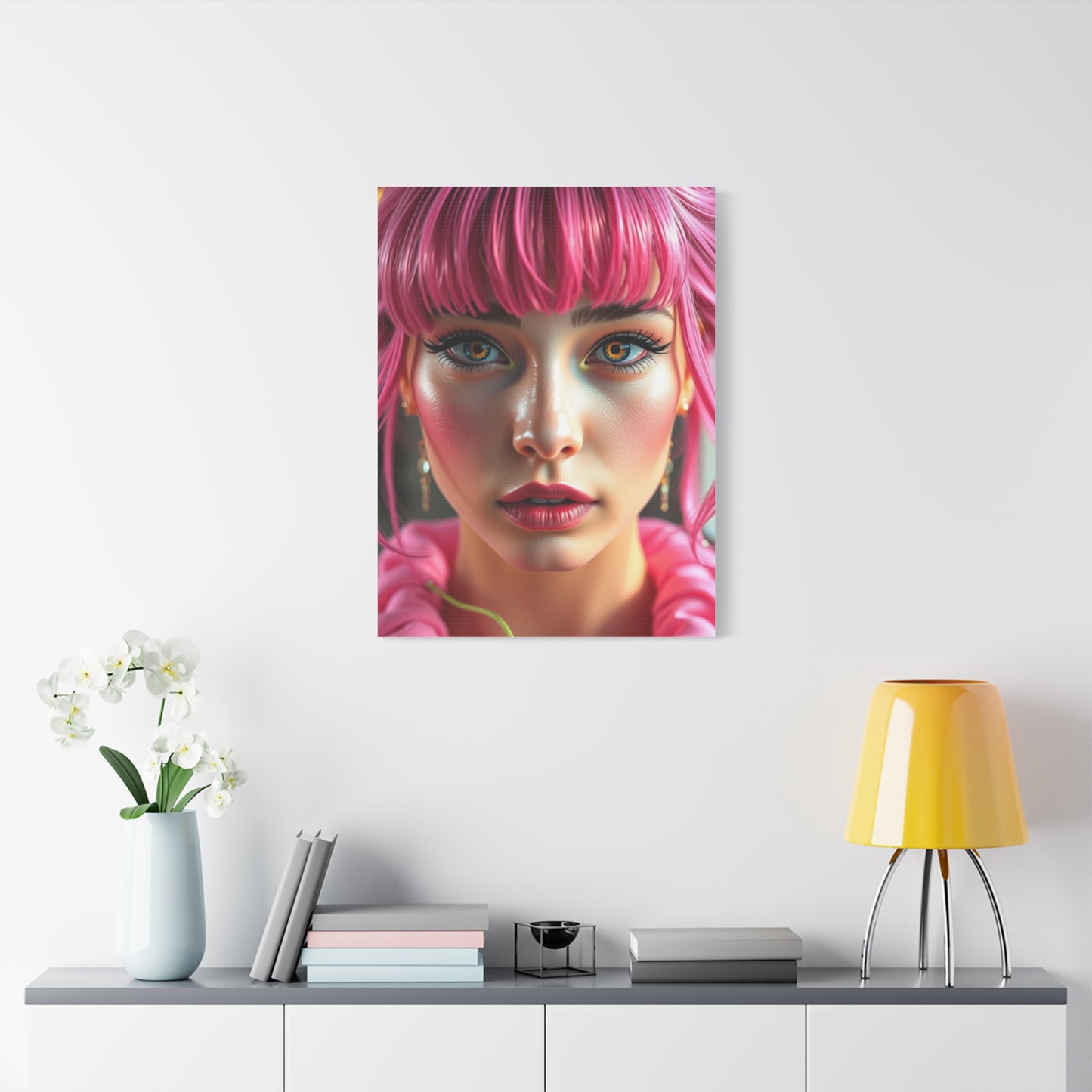 Petal Radiance Canvas Wall Art & Canvas Print