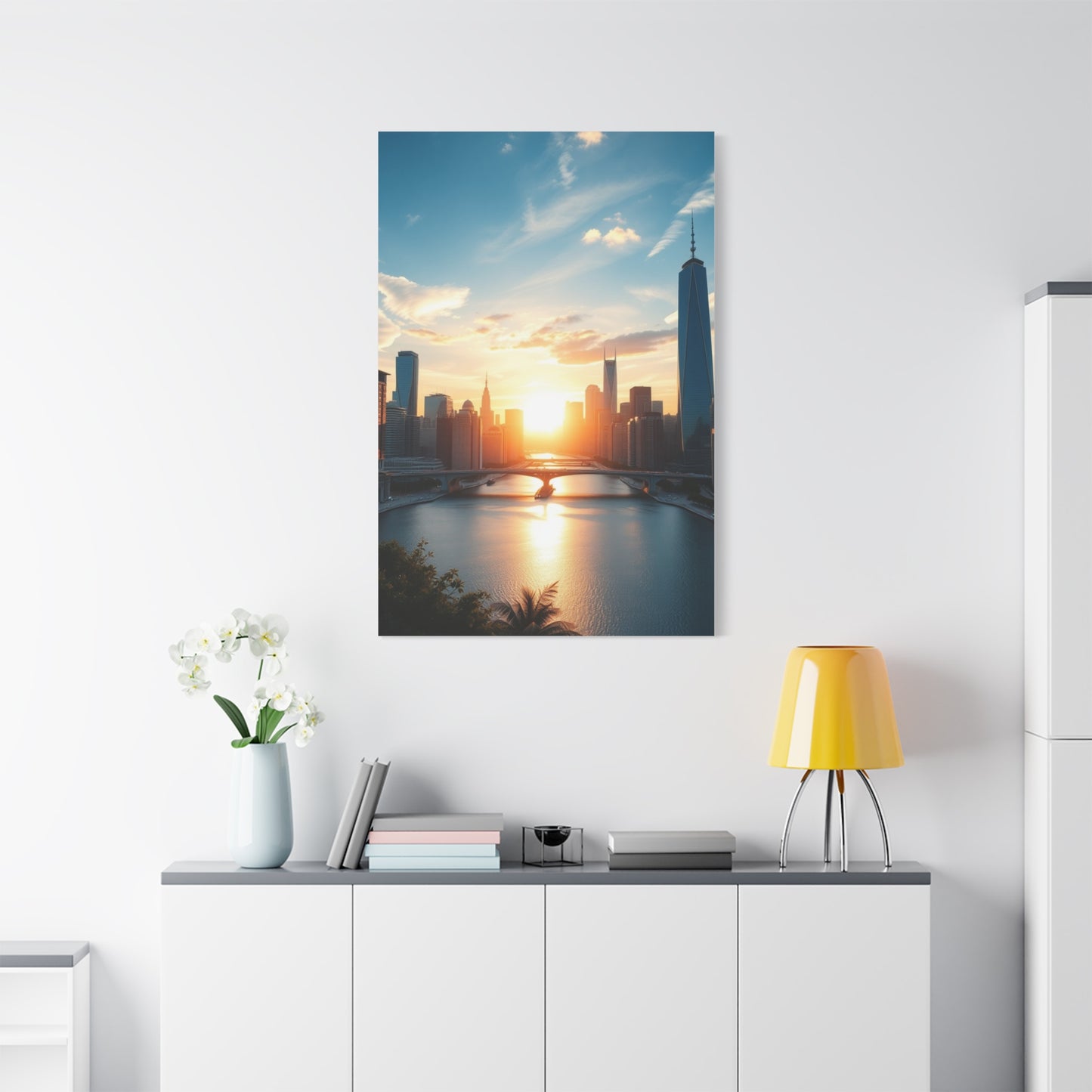 Skyline Grandeur Canvas Wall Art & Canvas Print