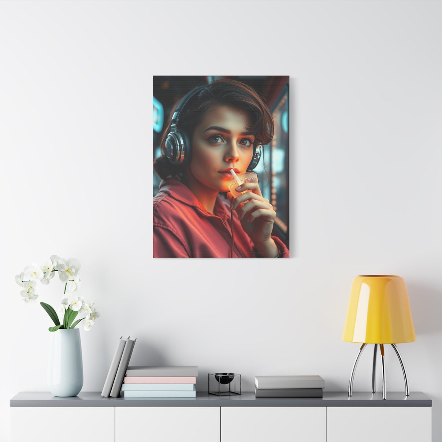 Retro Revival Masterwork Wall Art & Canvas Print