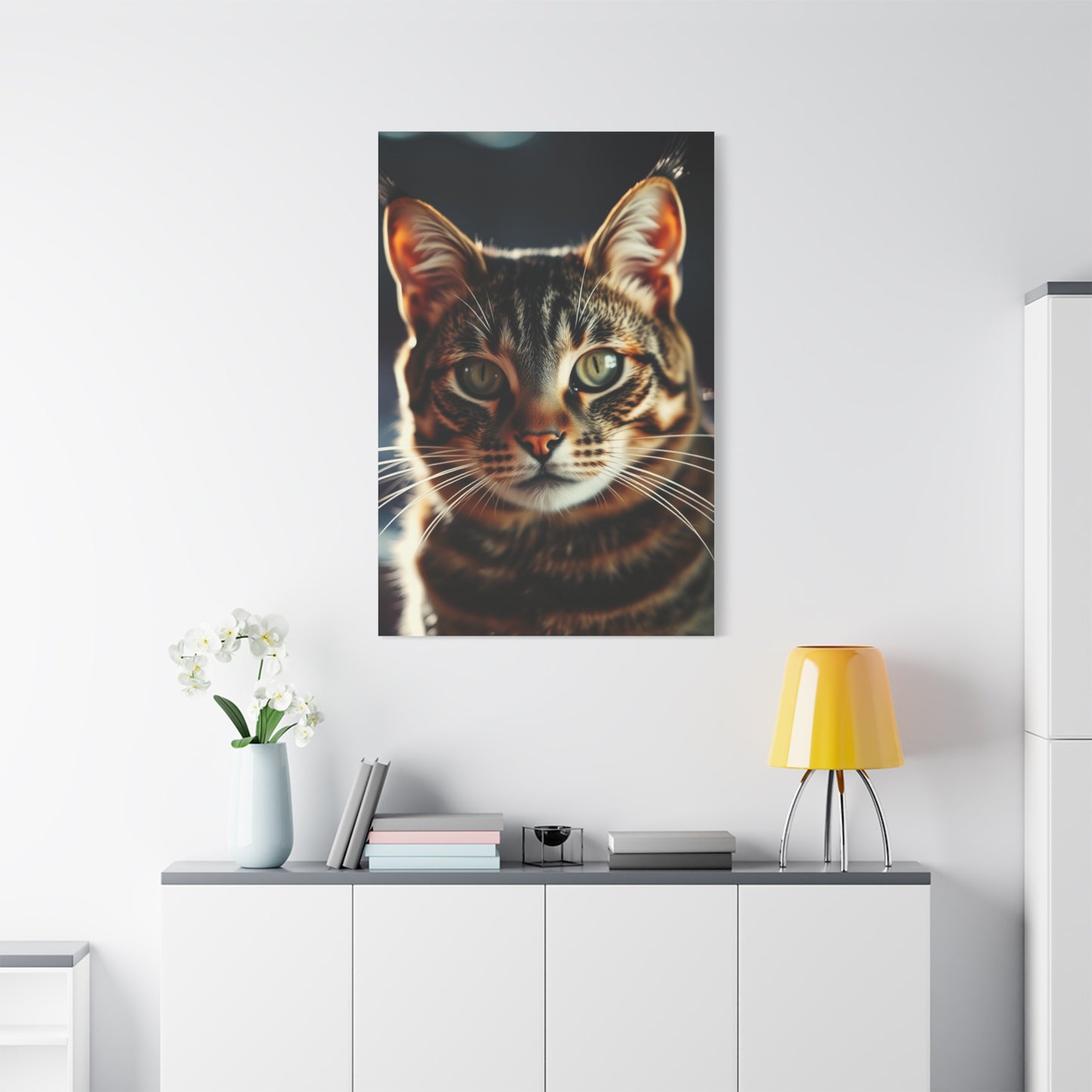 Elite Tabby Cat Art Vision Wall Art & Canvas Print