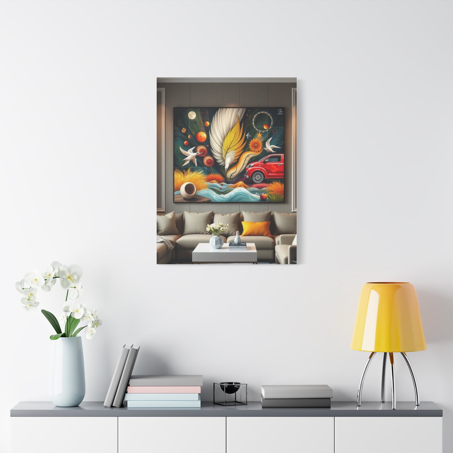 Sublime Lounge Canvas Wall Art & Canvas Print