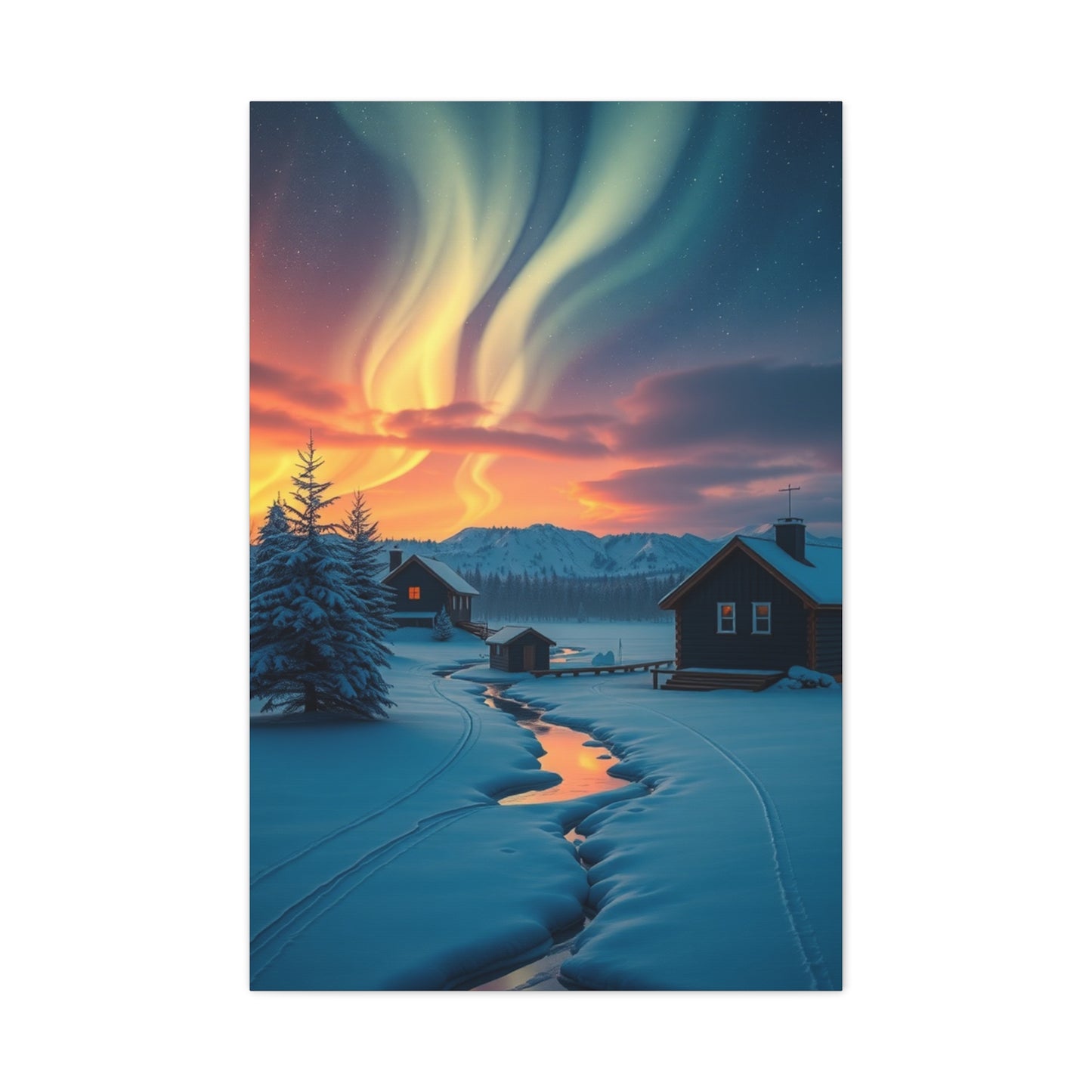 Nordic Elegance Canvas