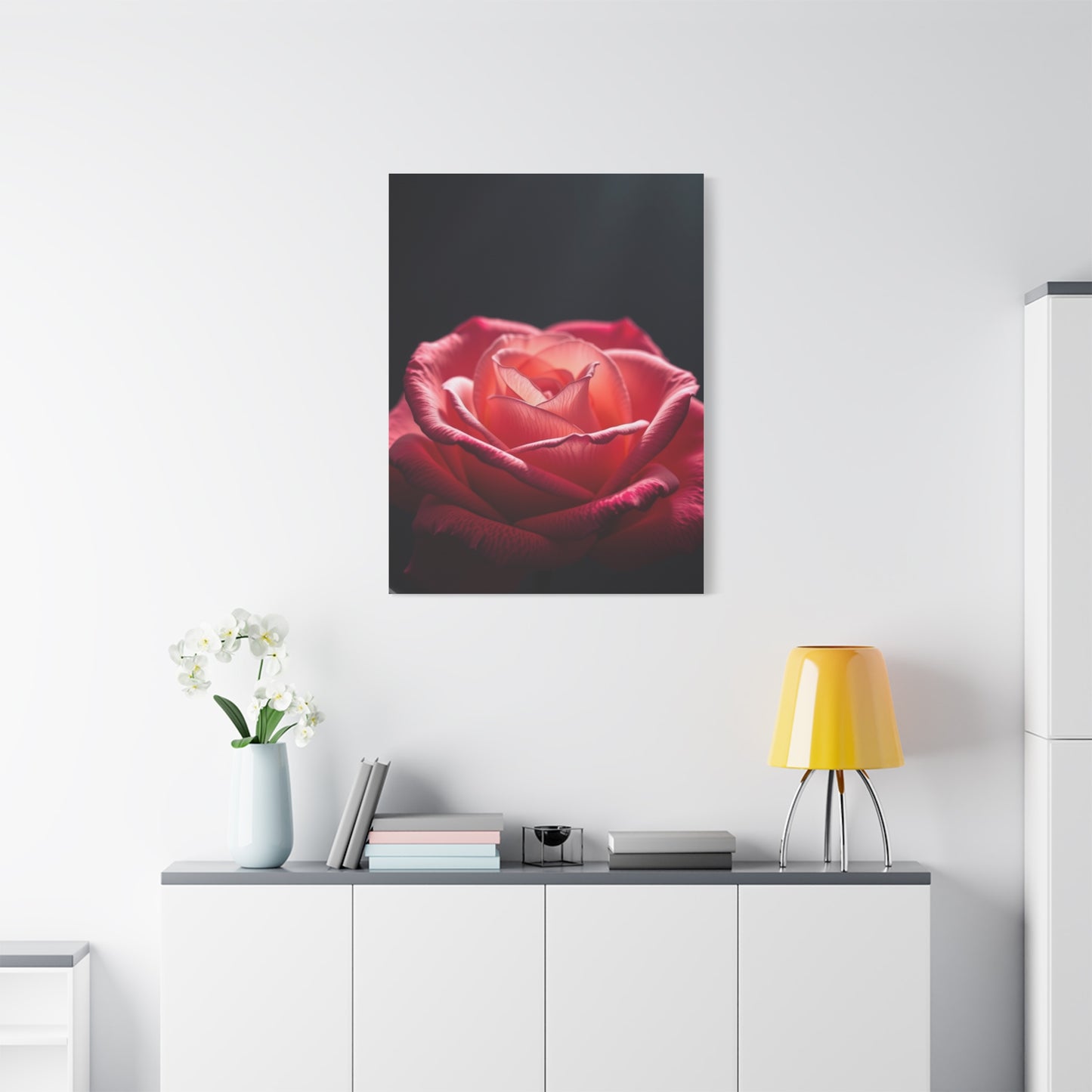 Rose Flower Art Supreme Gallery Wall Art & Canvas Print