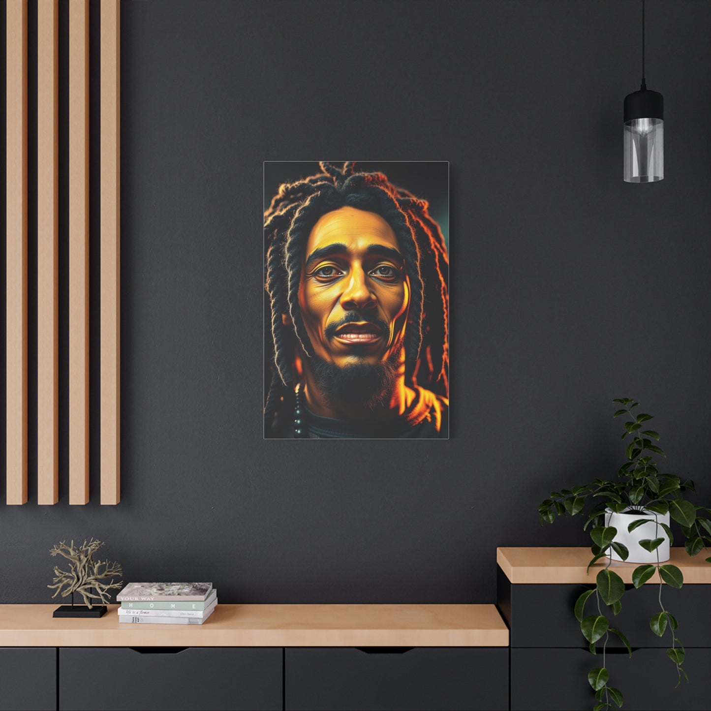 Cosmic Groove Portrait Wall Art & Canvas Print