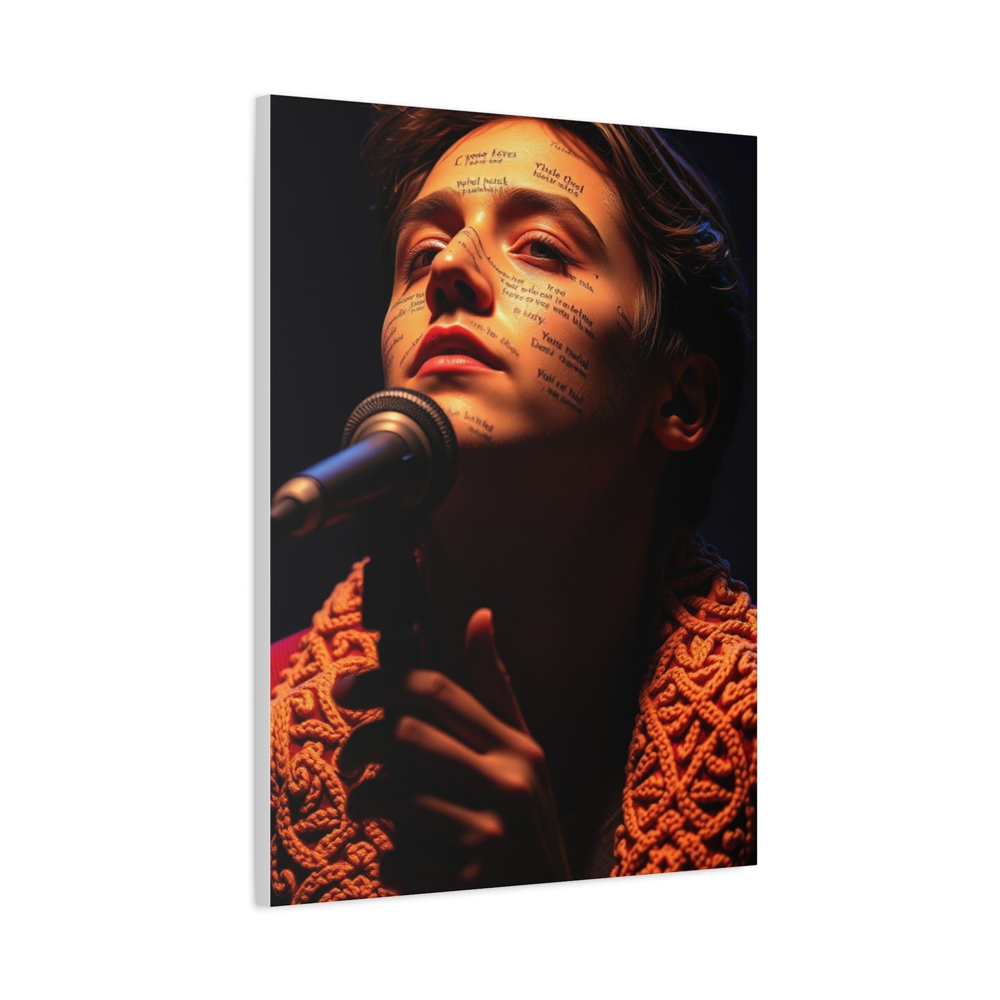 Melodic Verses Elegance wall art & canvas print