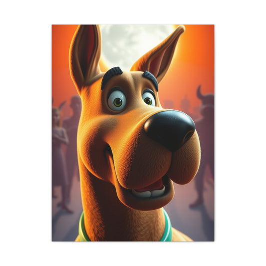 Scooby-Doo (TV Series) Characters Art Supreme Gallery Wall Art & Canvas Print