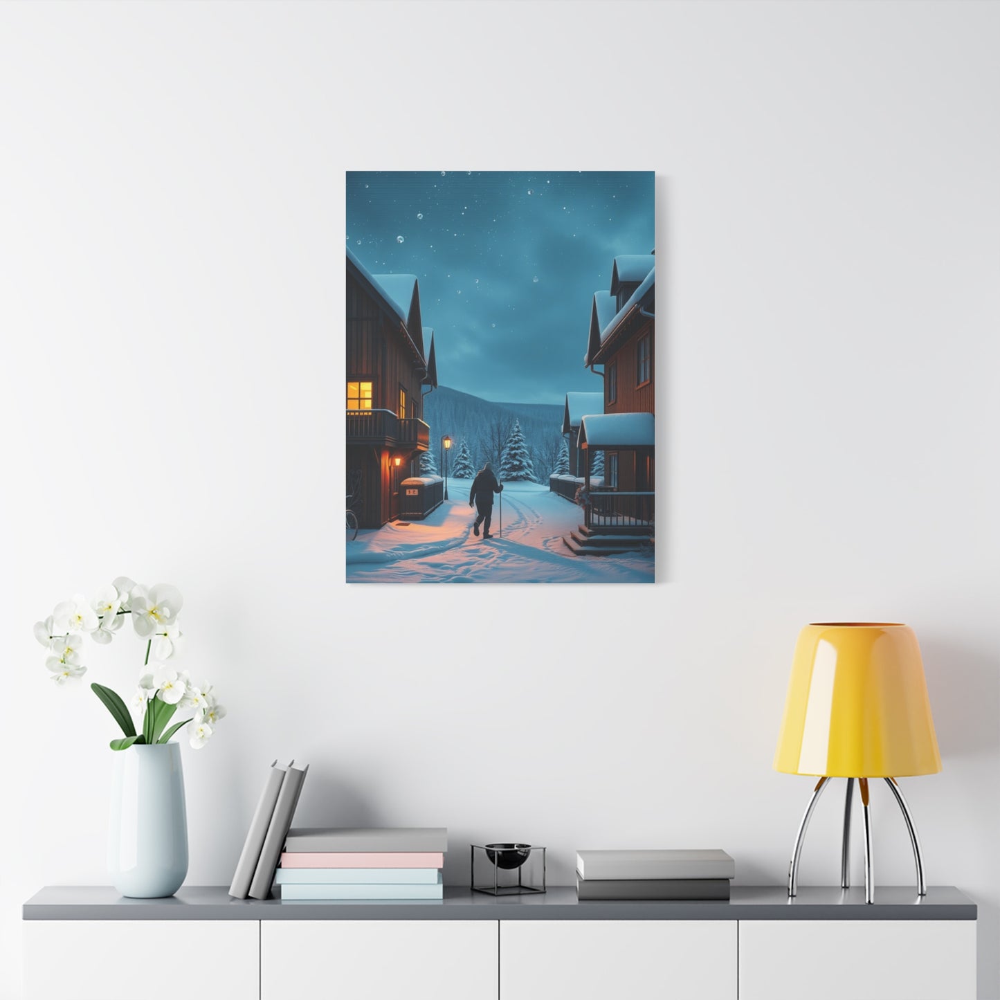 Nordic Ethereal Canvas Wall Art & Canvas Print