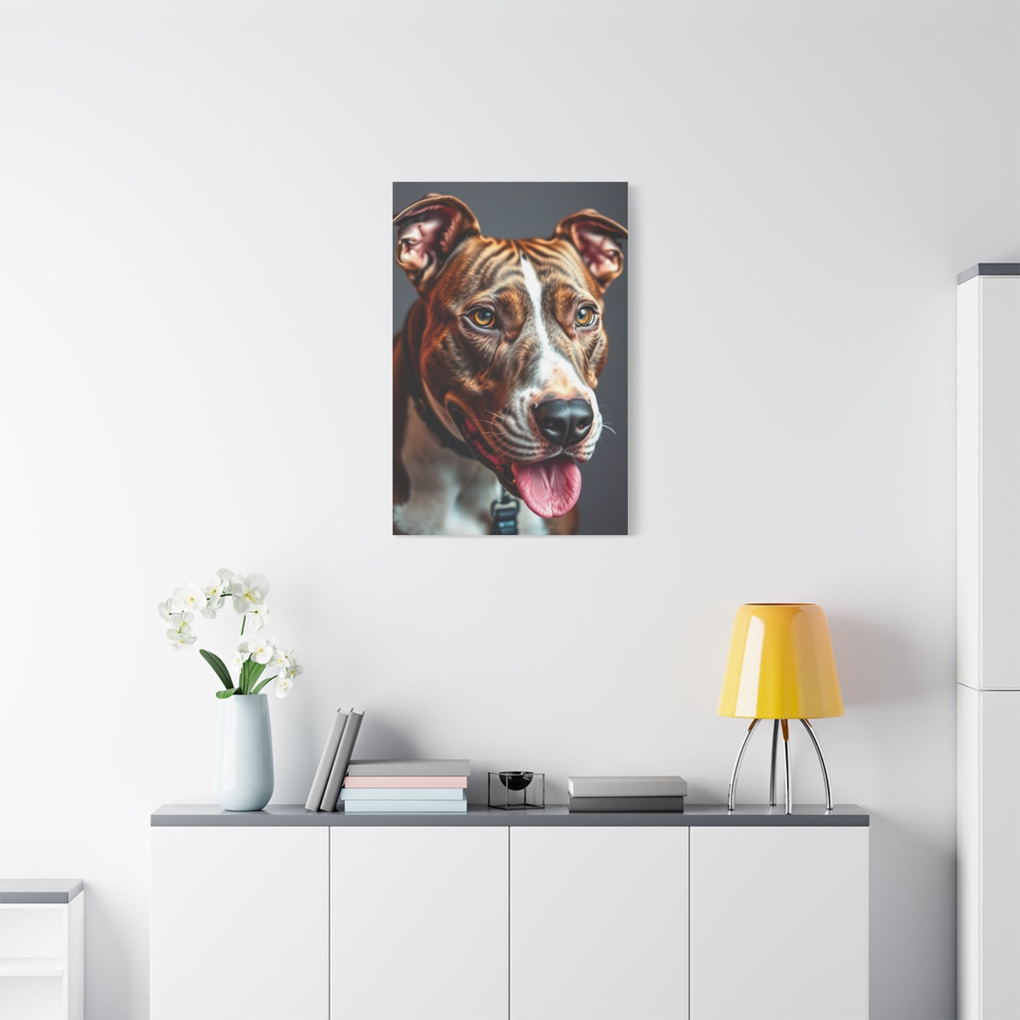 Supreme Pit Bull Art Collection Wall Art & Canvas Print
