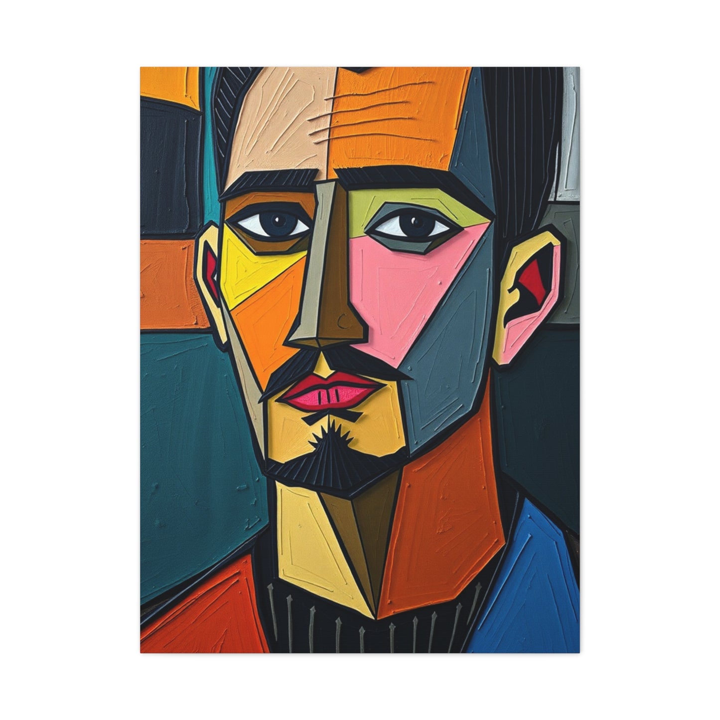 Vision Cubism Art Art Wall Art & Canvas Print