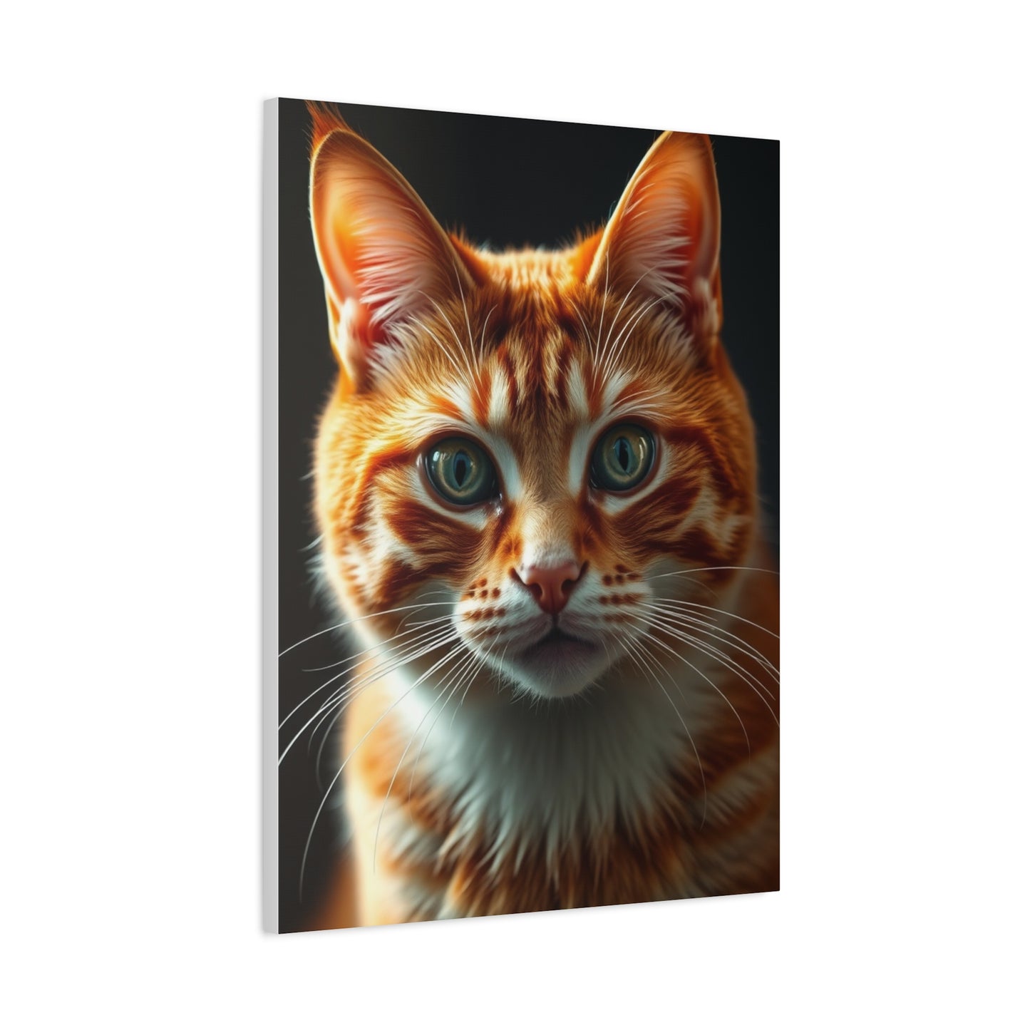 Orange Cat Art Refined Canvas Wall Art & Canvas Print