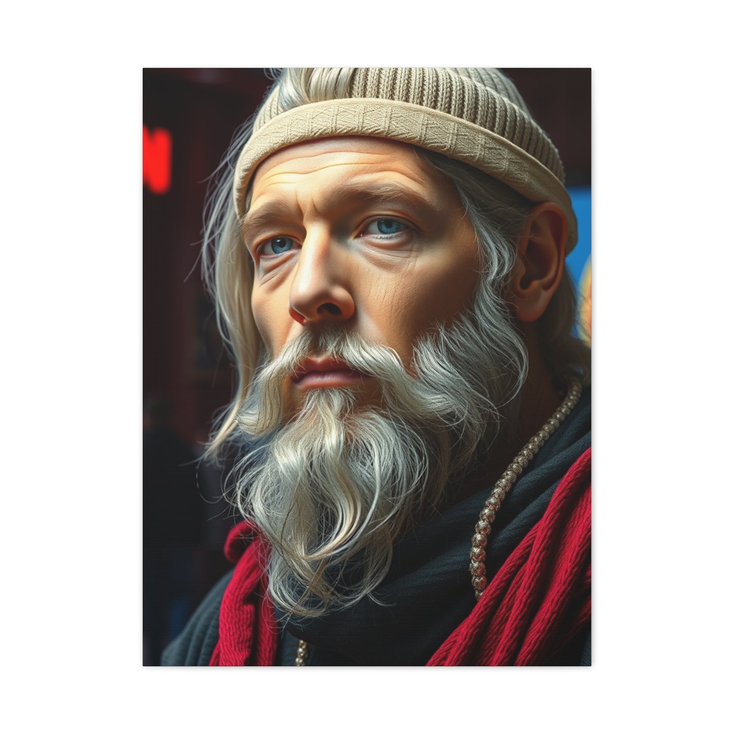 Perpendicular Splendor Canvas Wall Art & Canvas Print