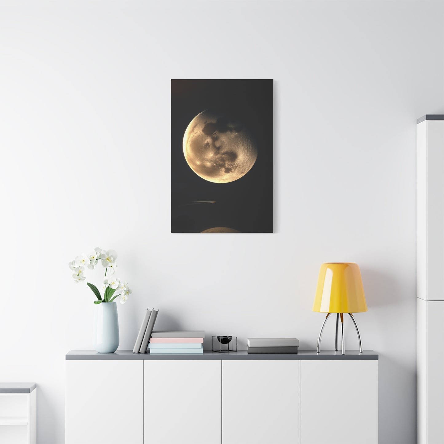 Vision Crescent Moon Art Art Wall Art & Canvas Print