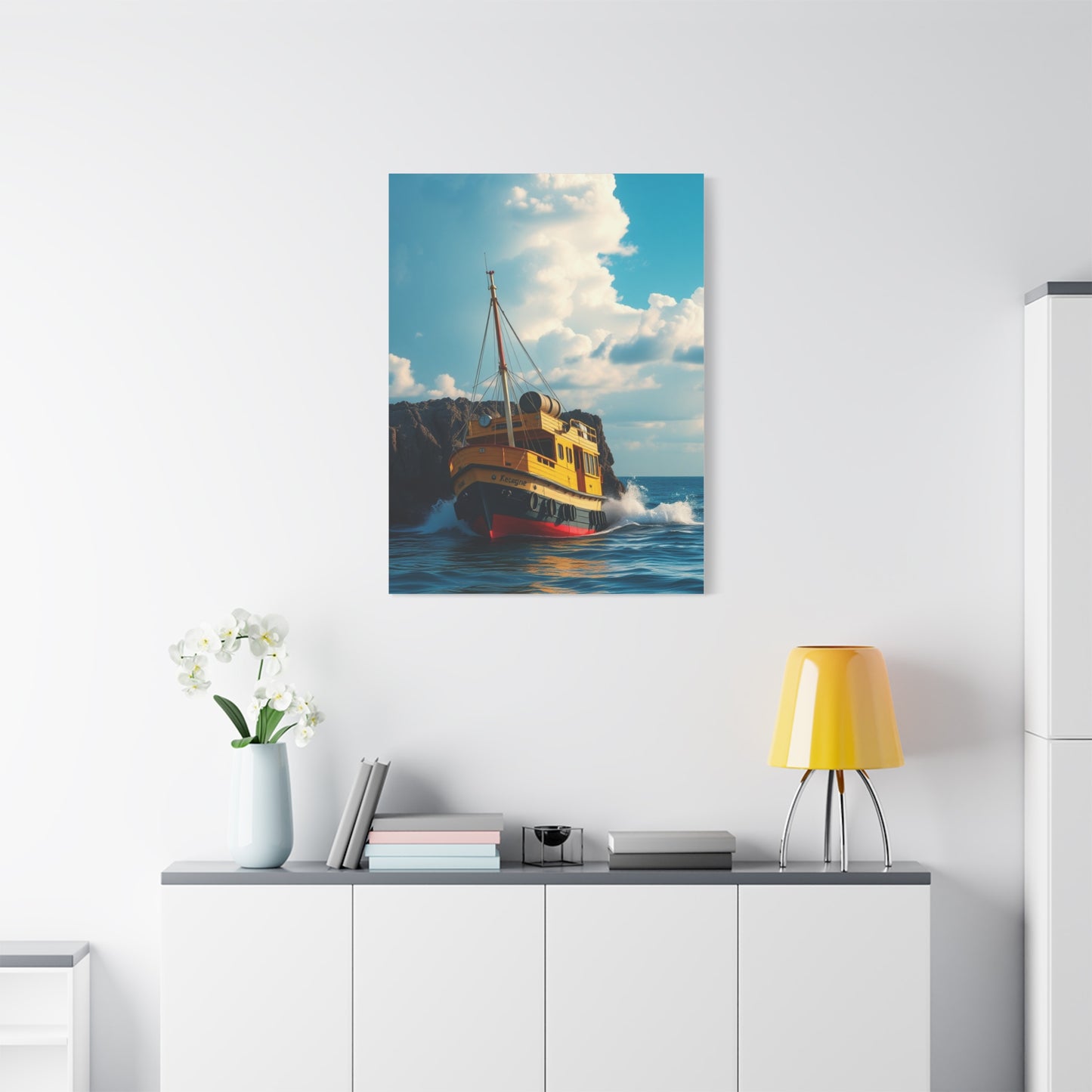 Maritime Serenity Canvas Wall Art & Canvas Print