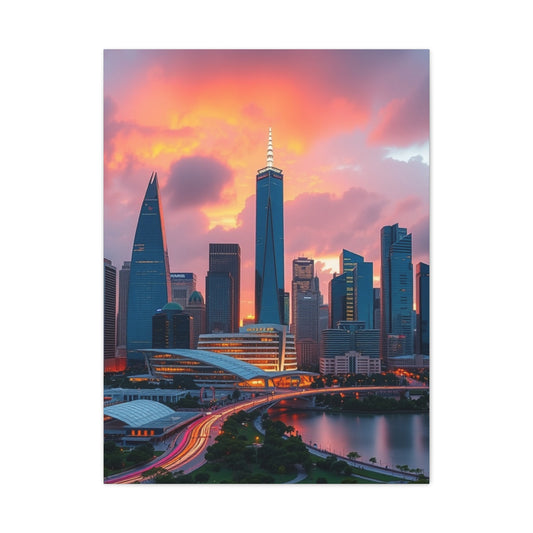 Supreme Houston Skylines Art Collection Wall Art & Canvas Print