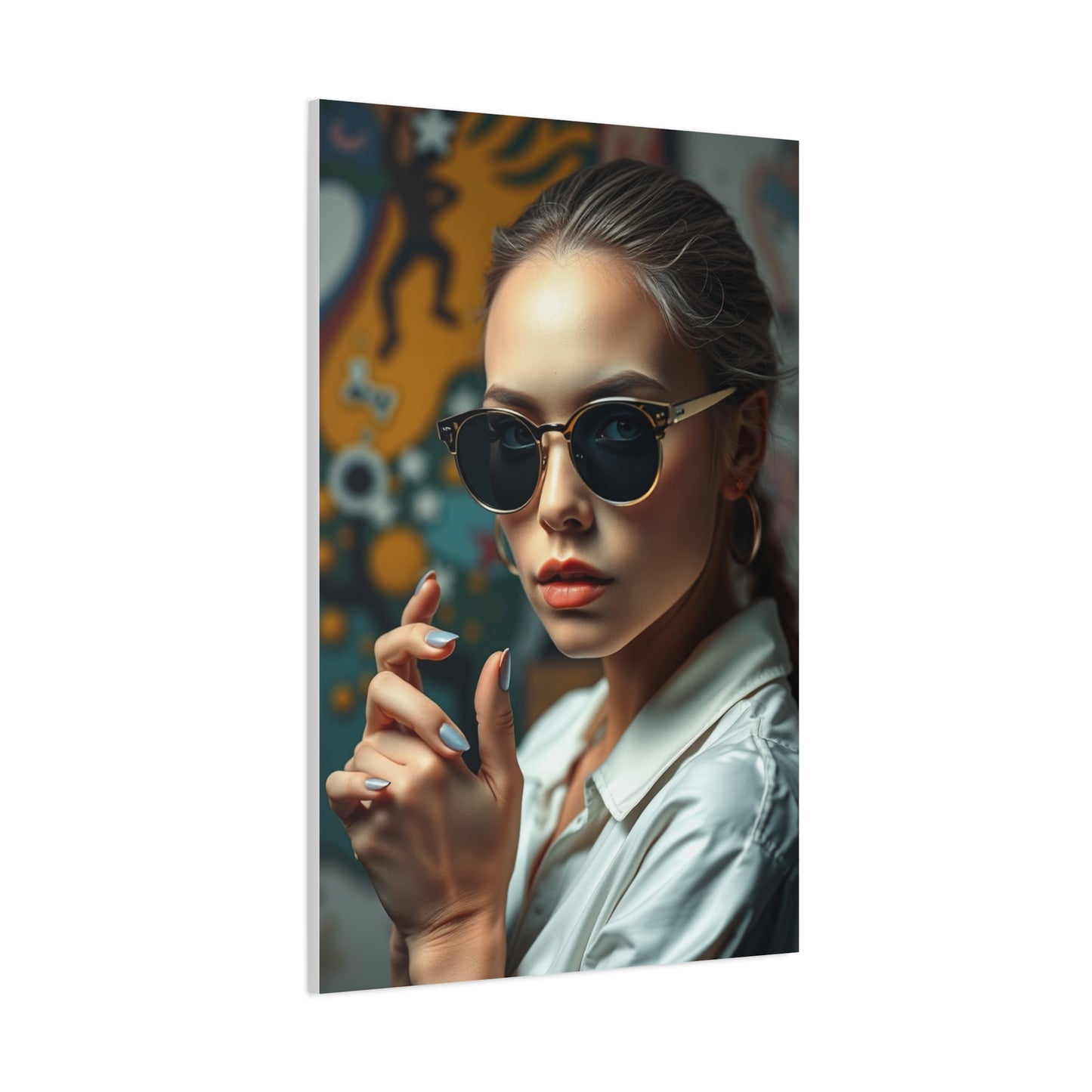 Sleek Artistic Reverie Wall Art & Canvas Print