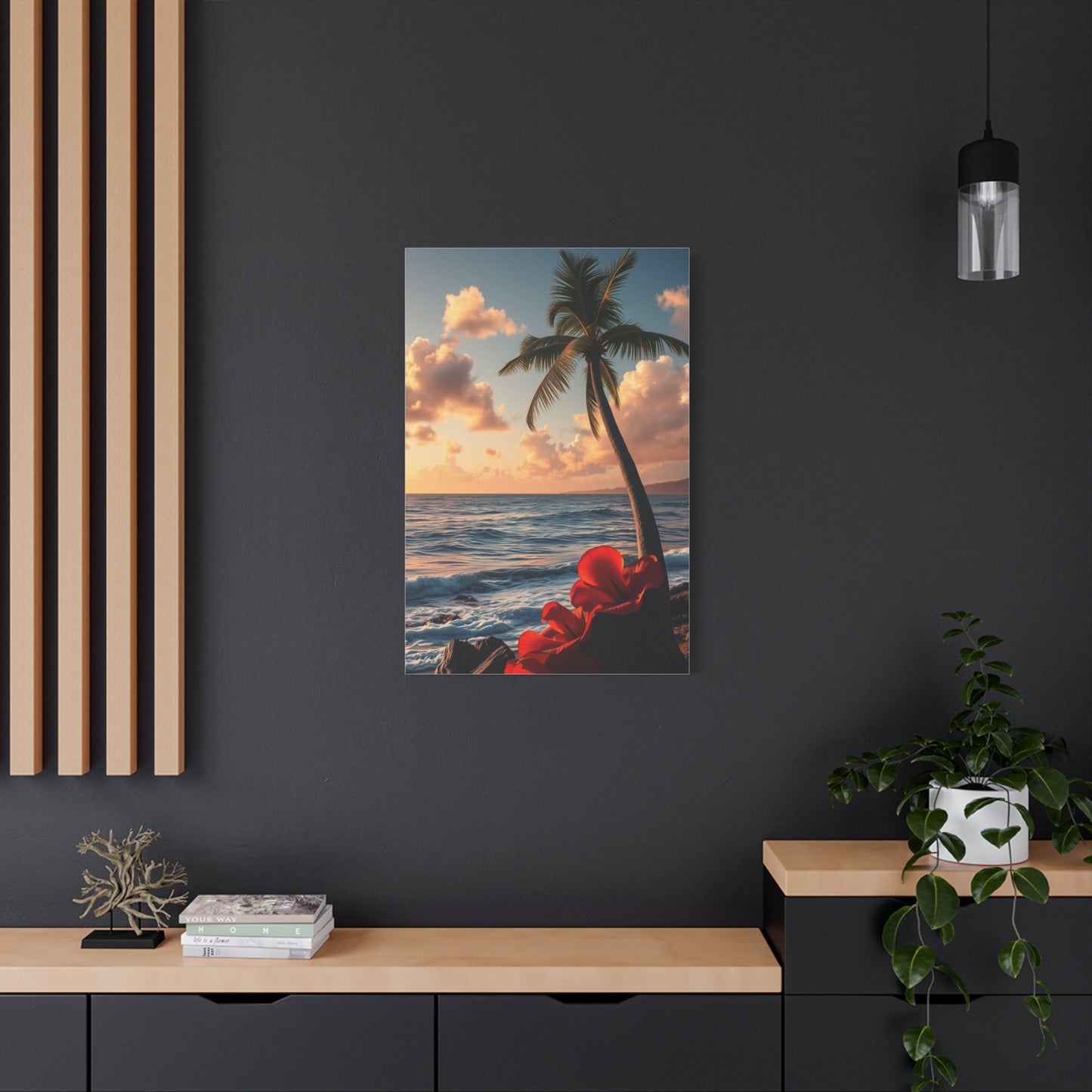 Radiant Sunset Elegance Wall Art & Canvas Print