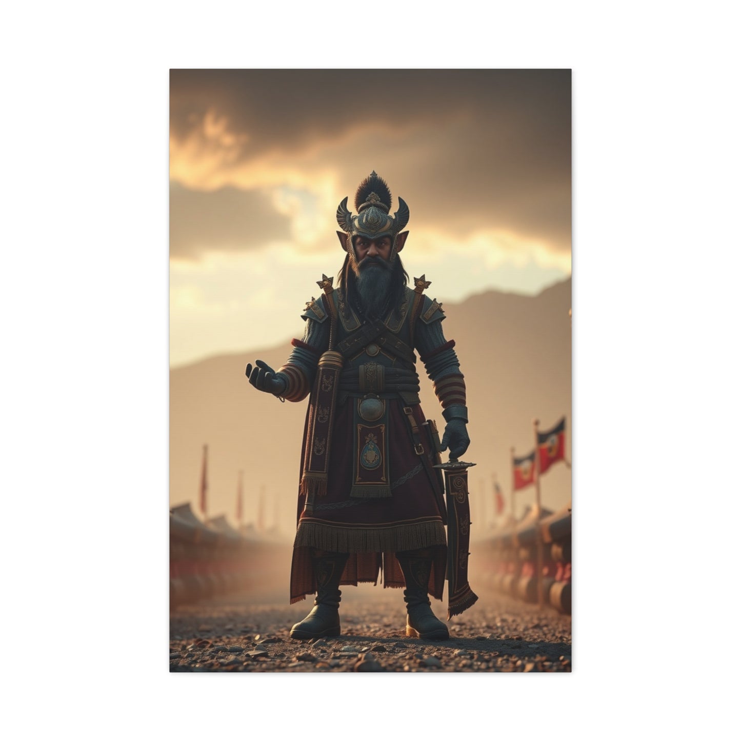 Elite Haunkkah Art Vision Wall Art & Canvas Print