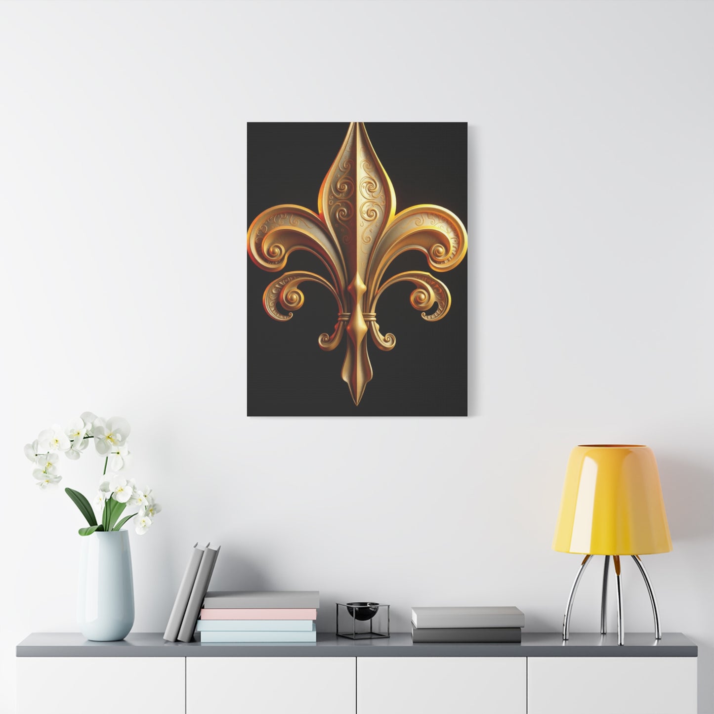 Aristocratic Bloom Canvas