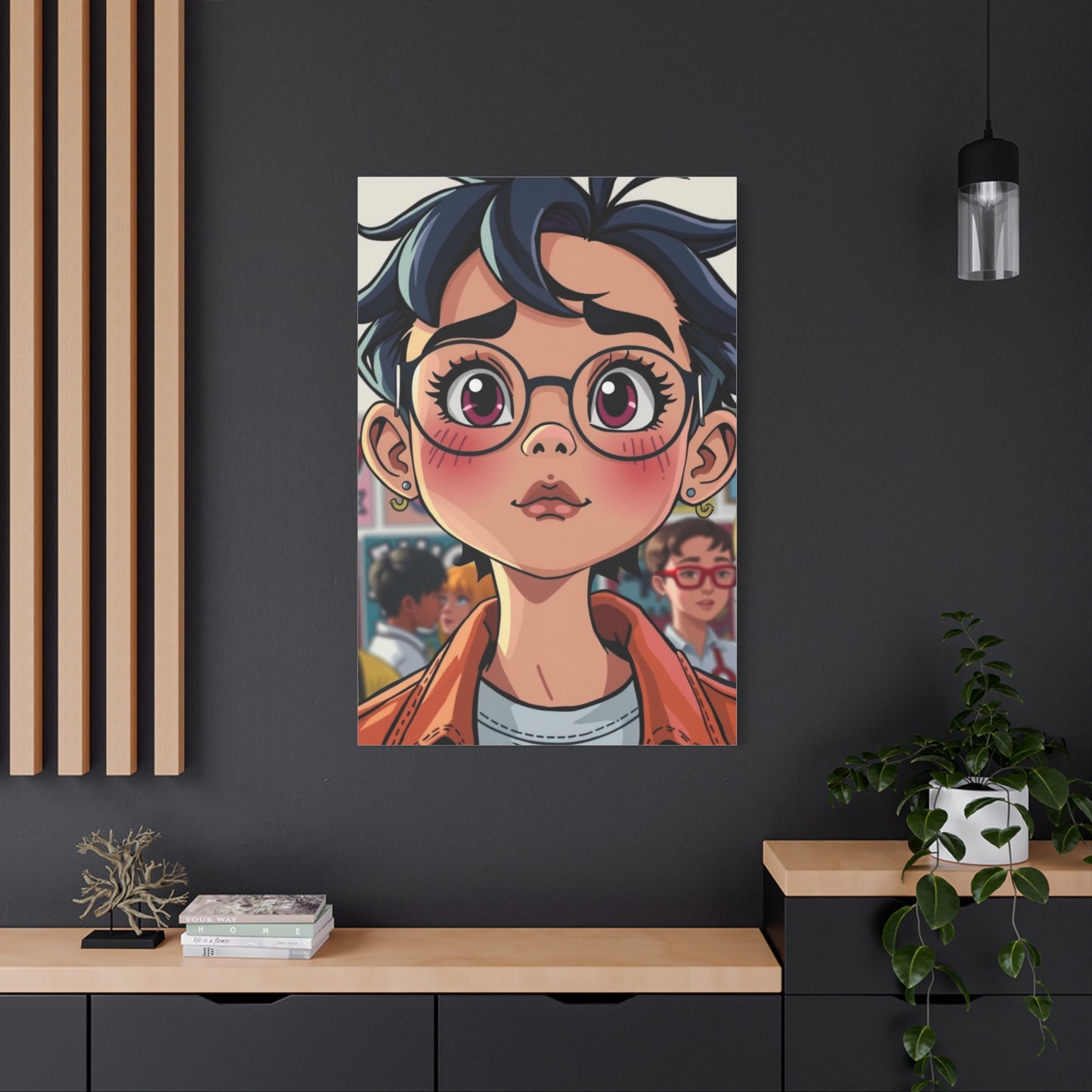 Exquisite Pop Expression Wall Art & Canvas Print