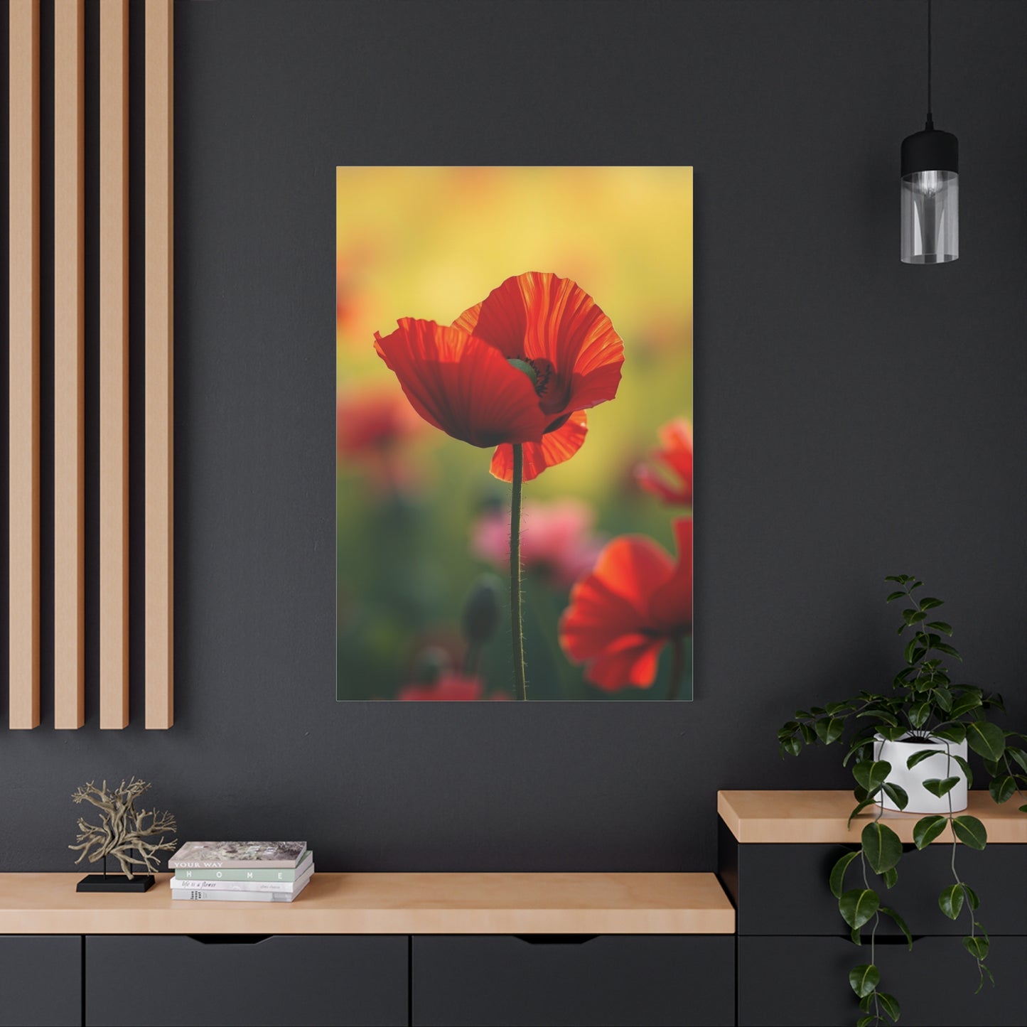 Masterpiece Poppy Flower Art Vision Wall Art & Canvas Print