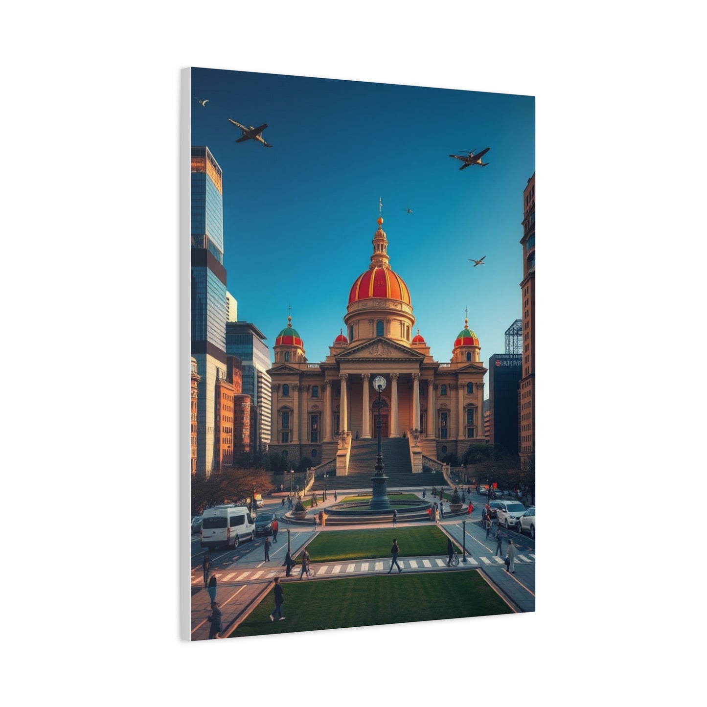 Exuberant Harmony Canvas Wall Art & Canvas Print