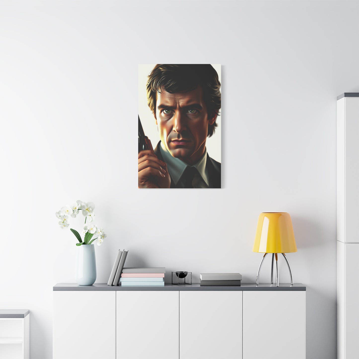 Pulp Fiction Character Art Luxury Canvas Wall Art & Canvas Print