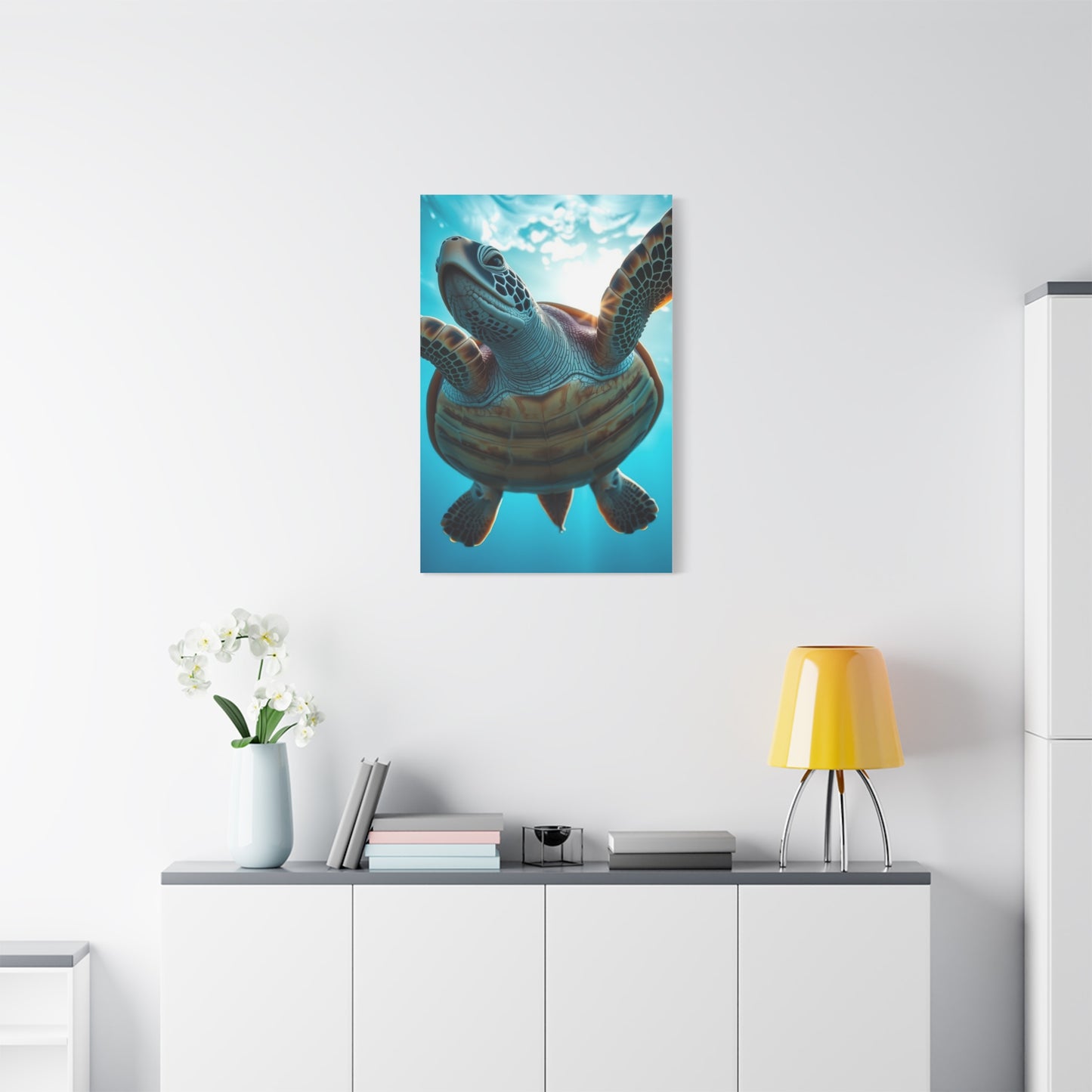 Aqua Sovereign Tableau Wall Art & Canvas Print
