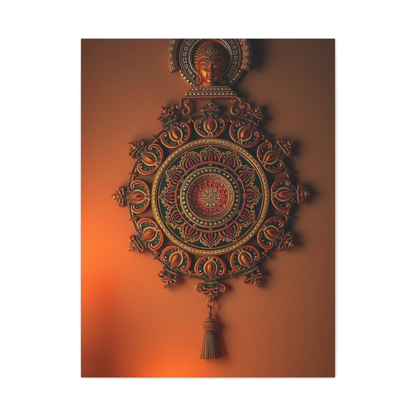 Masterpiece Indian Decor Art Vision Wall Art & Canvas Print