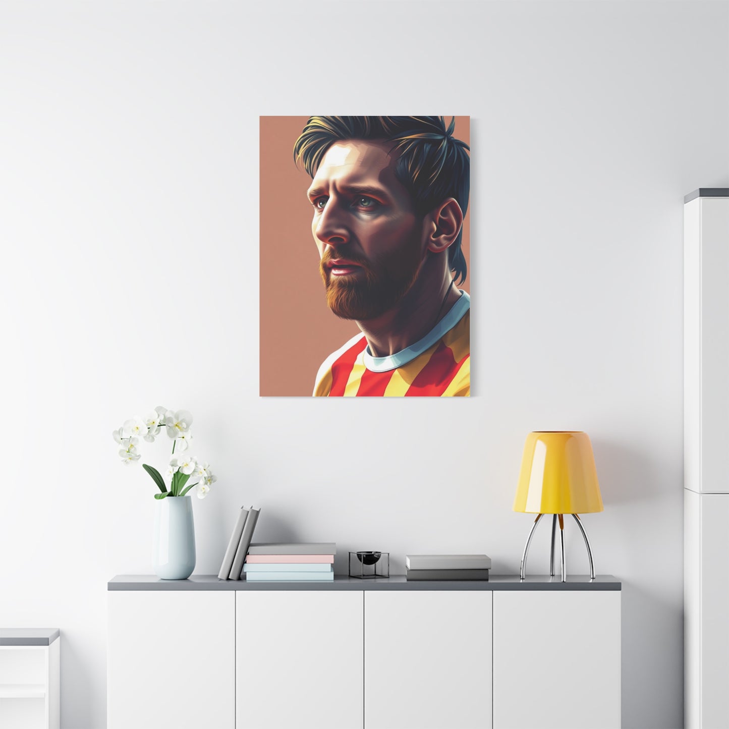 Lionel Messi: Canvas of Brilliance Wall Art & Canvas Print